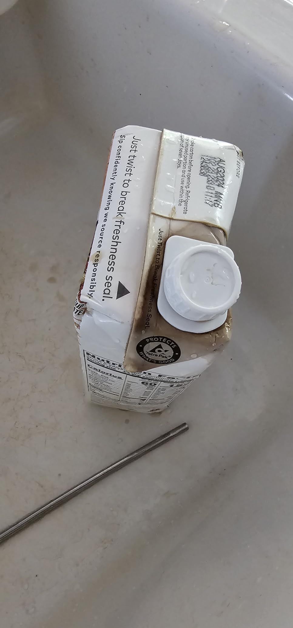 Thé vert bio à la pêche Tazo - 20 sachets