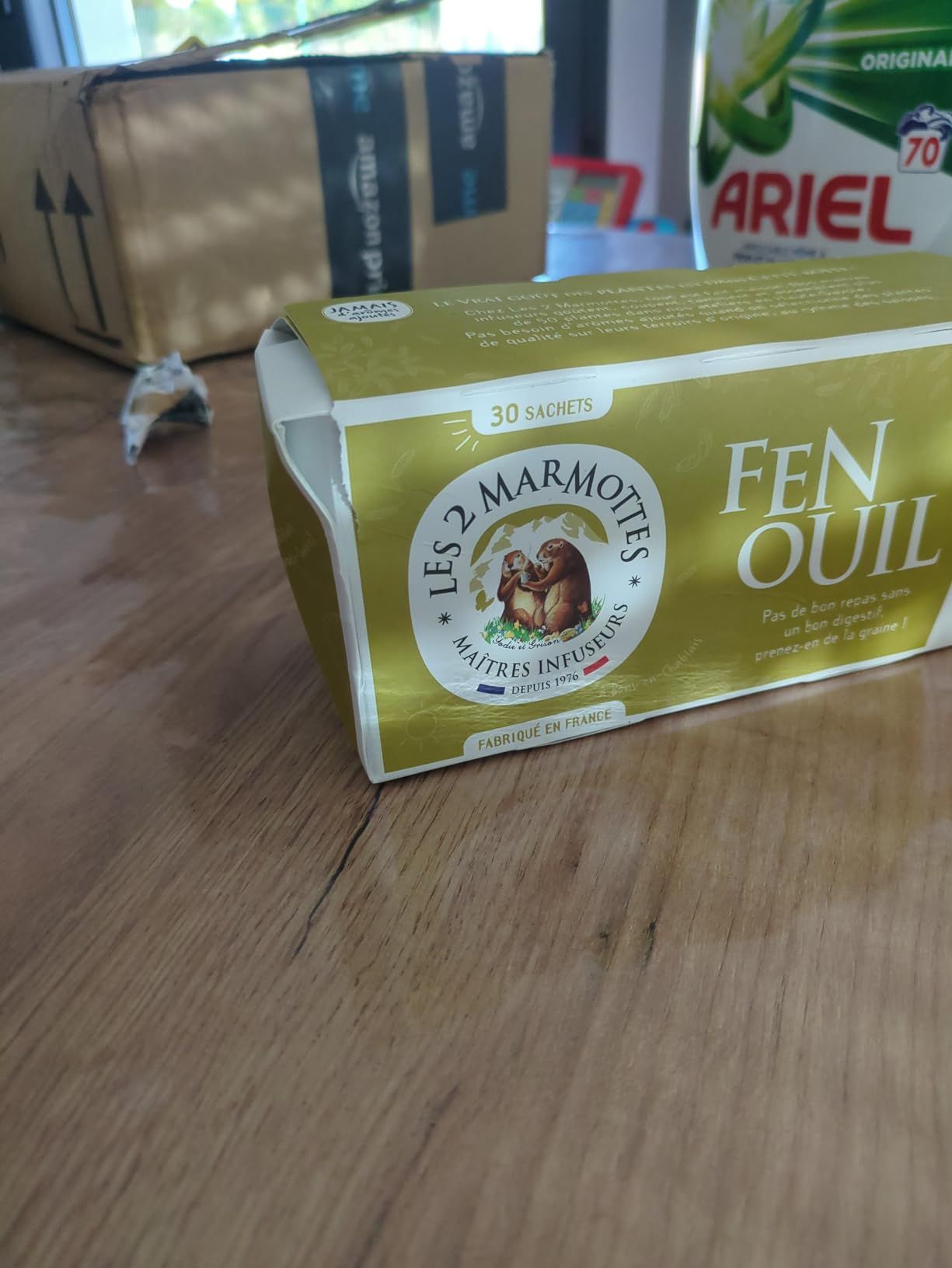 Infusion fenouil les 2 Marmottes - bien-être et relaxation