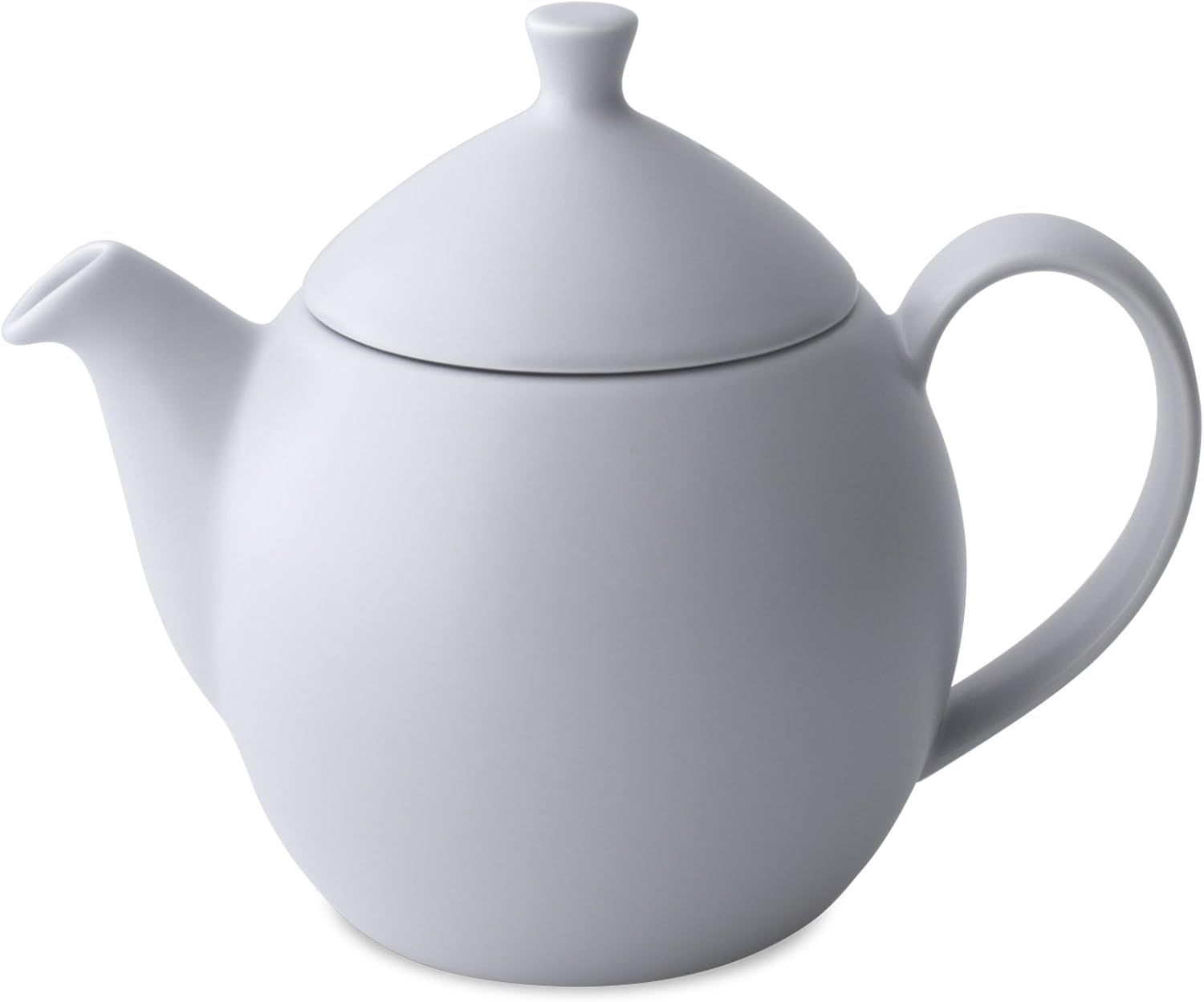 Forlife Théière avec infuseur à panier Citronnelle 414 ml, Céramique, Brume de lavande, 14 oz/414ml