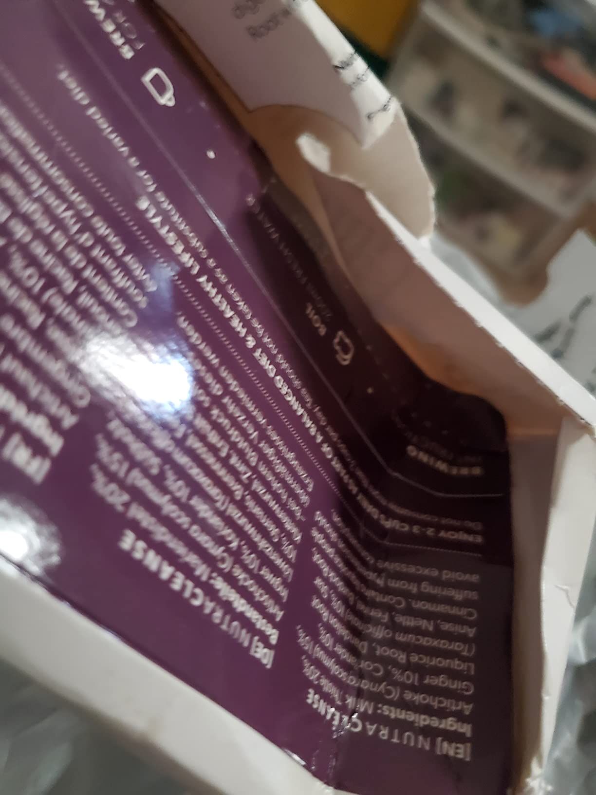 Thé détox NutraCleanse pour la constipation - 20 sachets