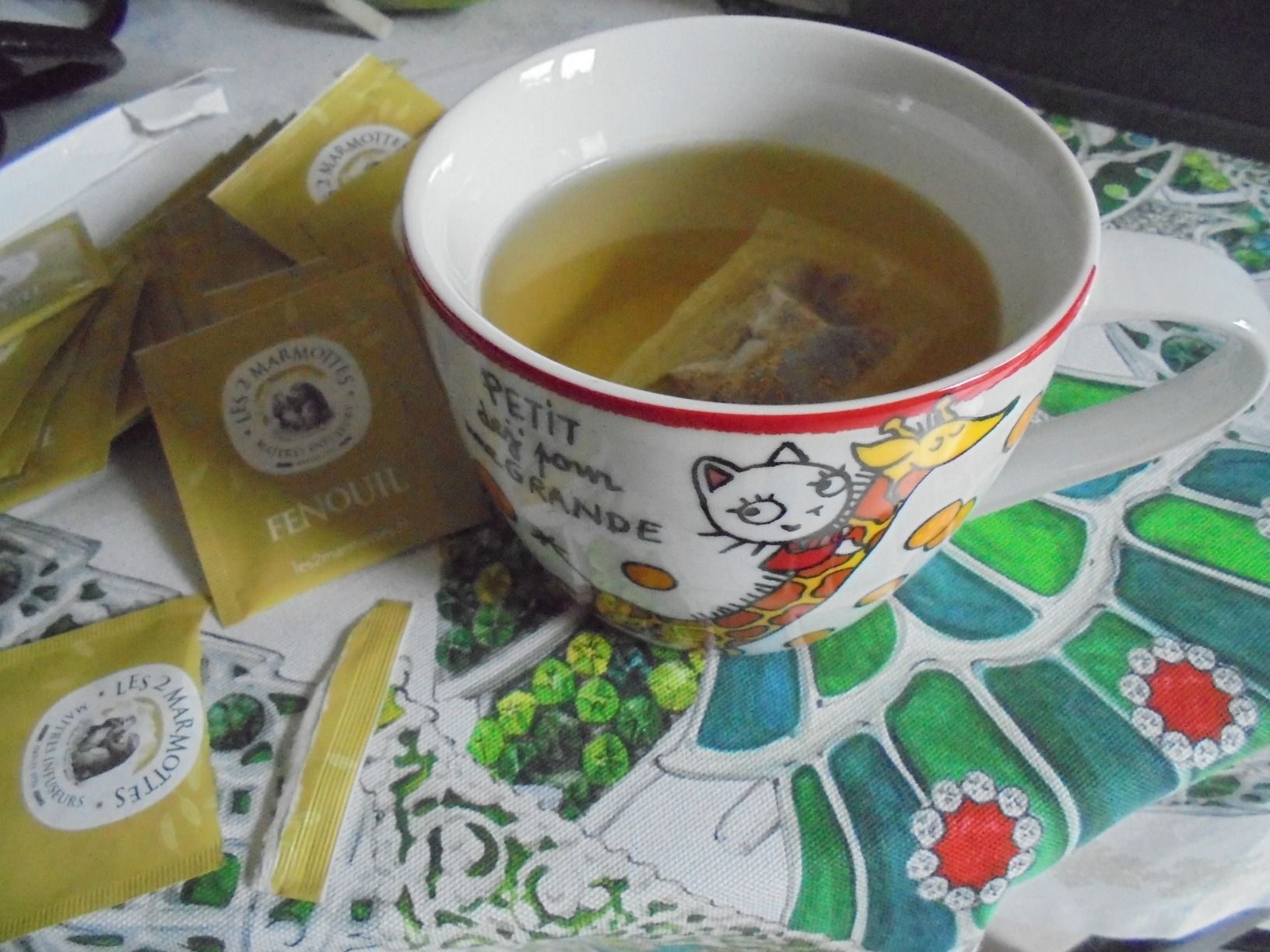 Infusion fenouil les 2 Marmottes - bien-être et relaxation