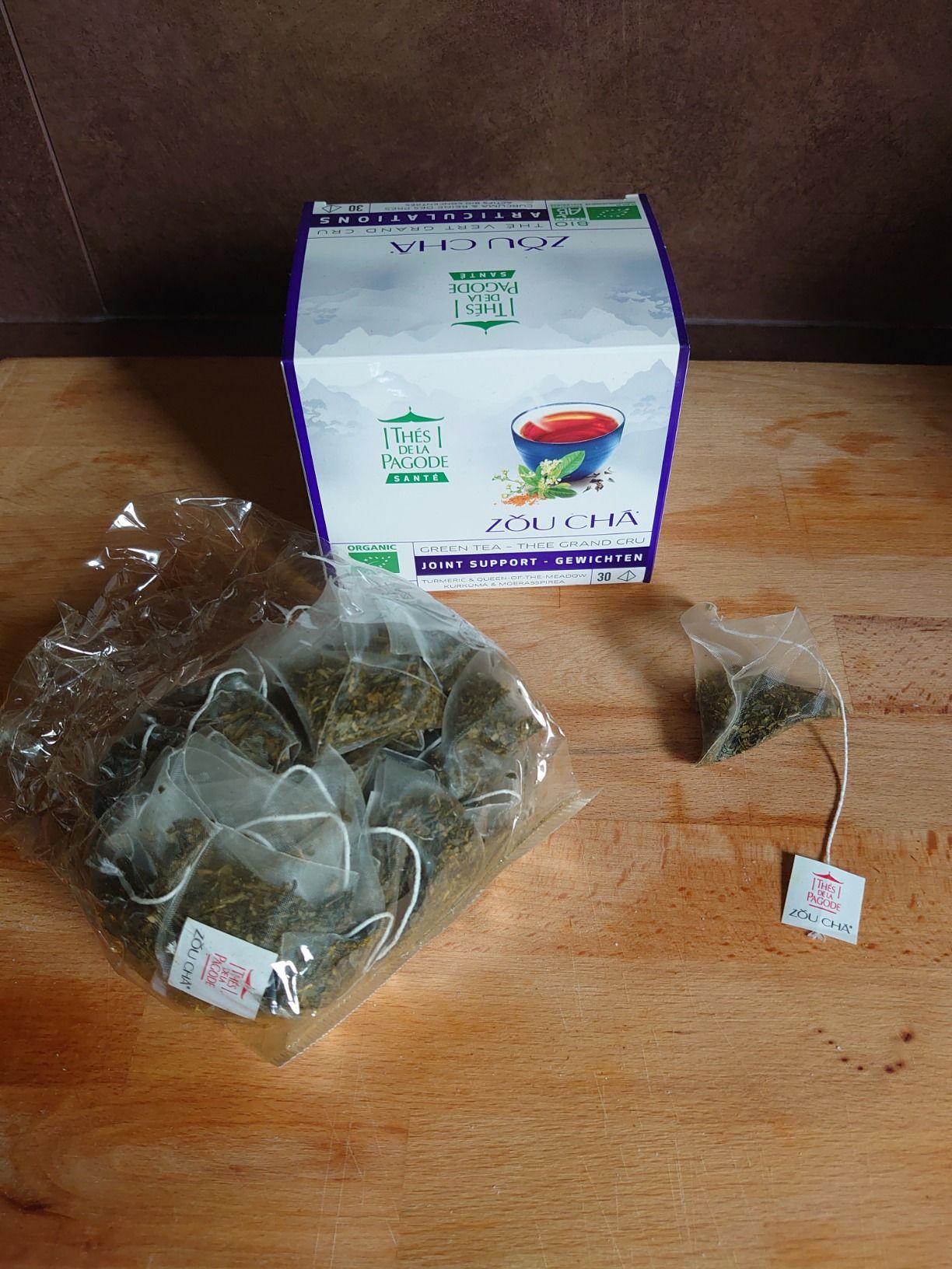Thé vert bio Zou Chá pour le confort articulaire