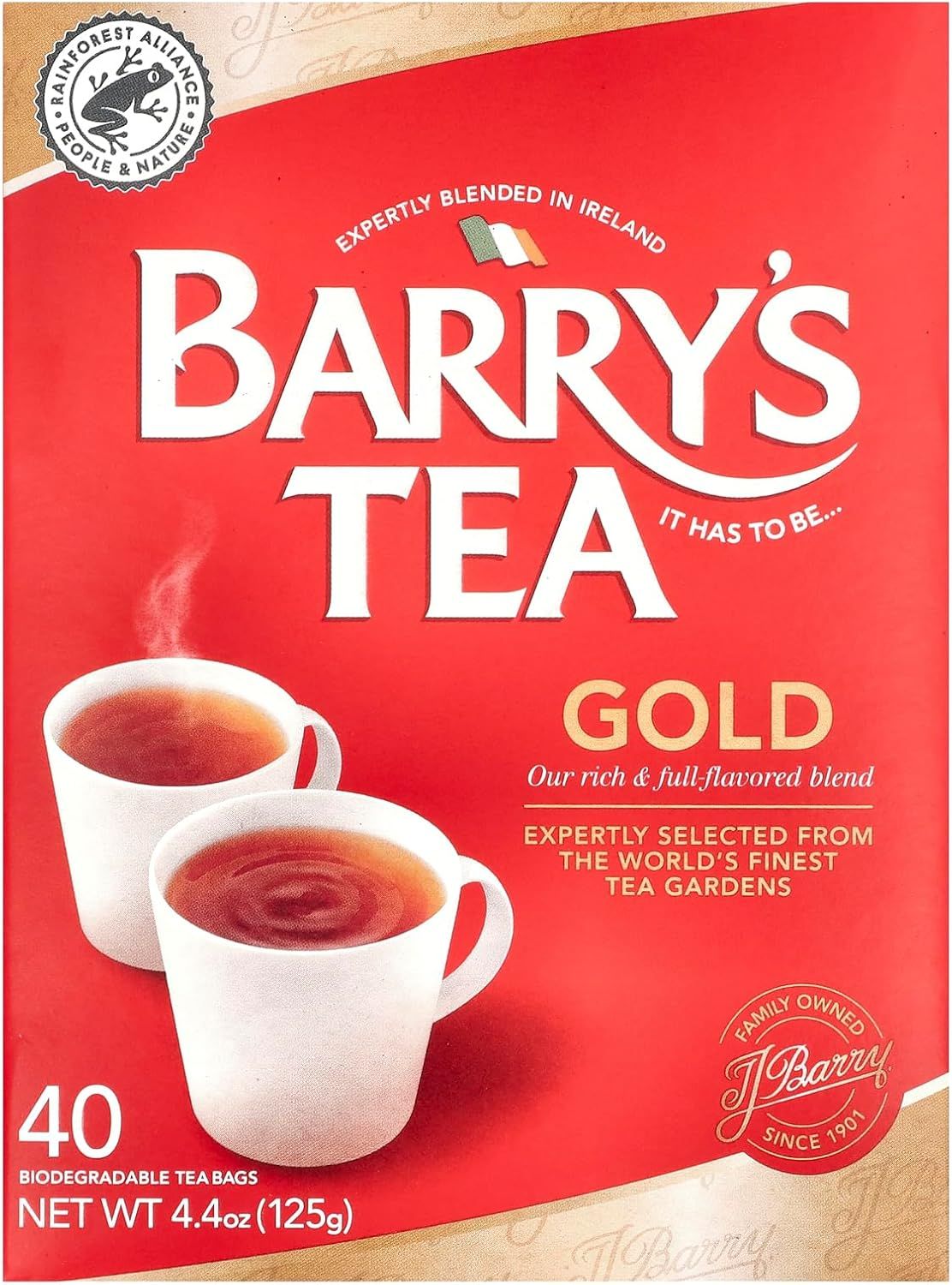 Barry's Tea : une marque irlandaise de thé qui a su se distinguer