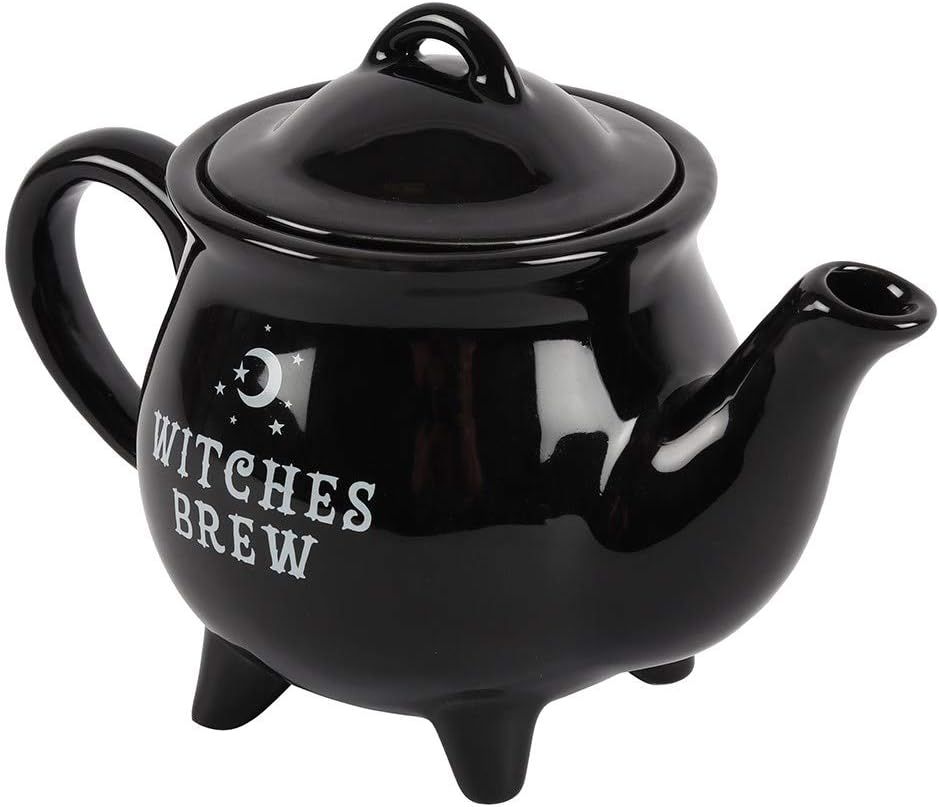 Witches Brew Théière en céramique Noir