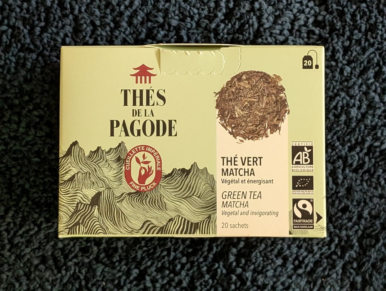 Thé vert bio au matcha - Thés de La Pagode