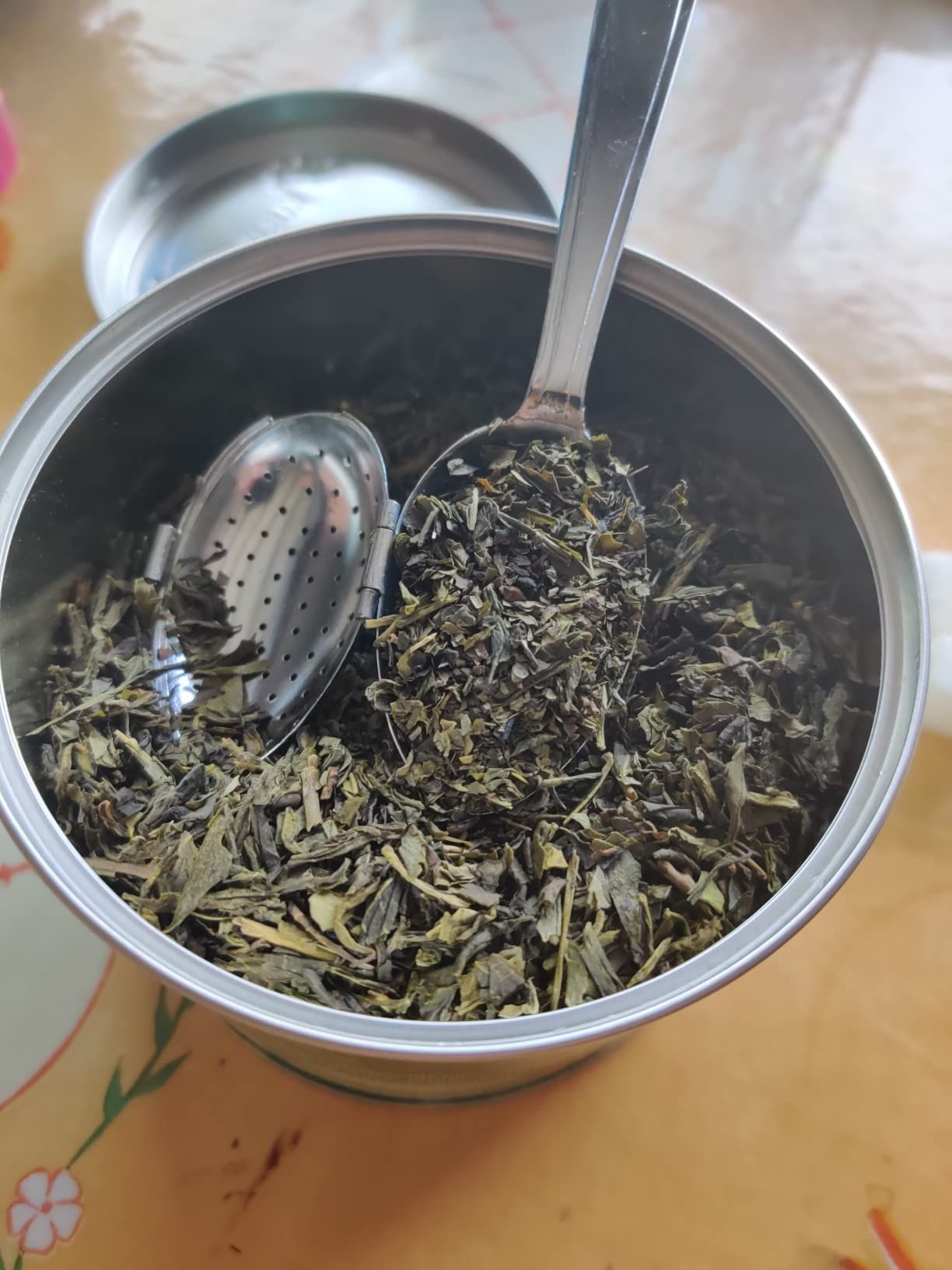 thé vert bio gingembre citron kusmi tea - boîte 100g