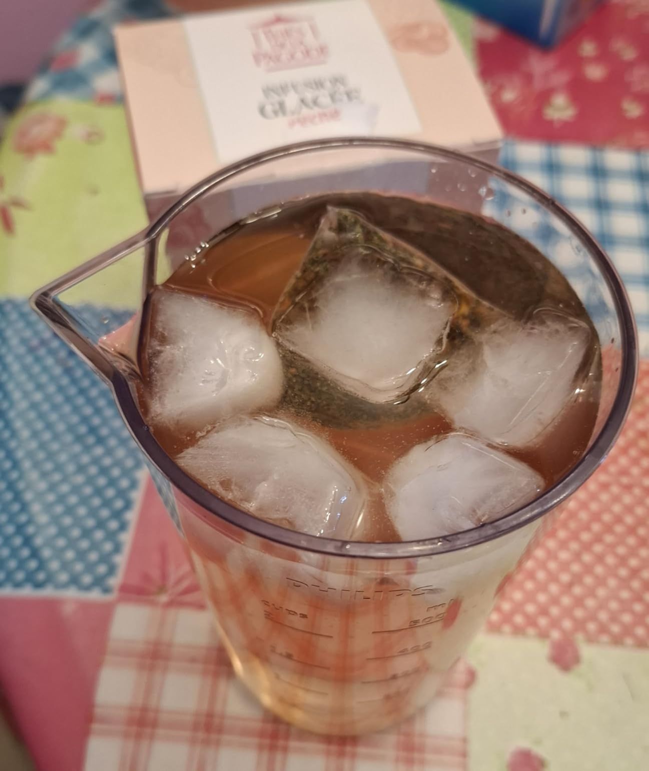 infusion glacée bio pêche sans sucre ajouté thés de la pagode