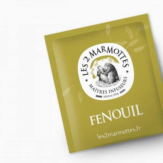Infusion fenouil les 2 Marmottes - bien-être et relaxation