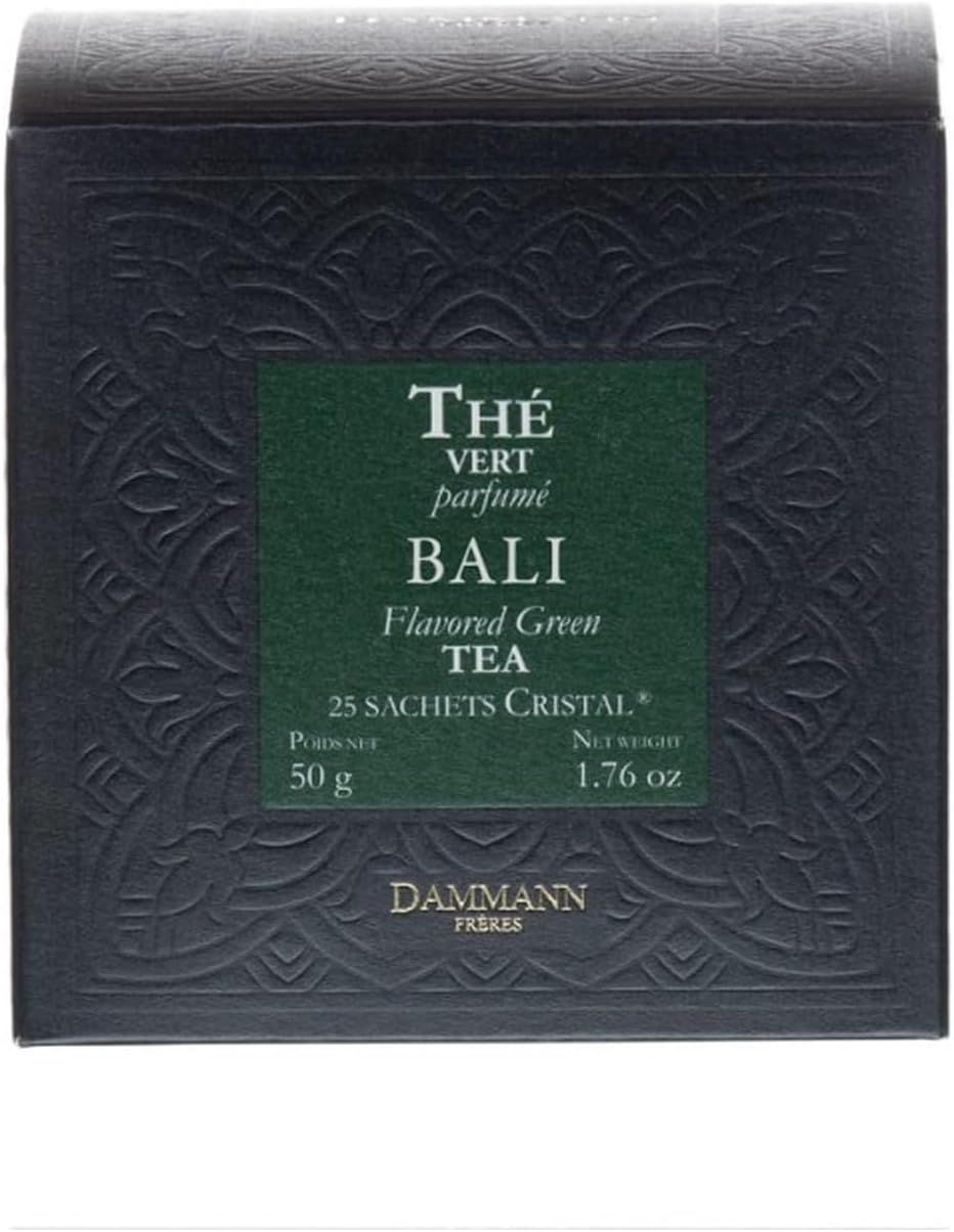 Thé vert parfumé Bali en sachets - Dammann Frères