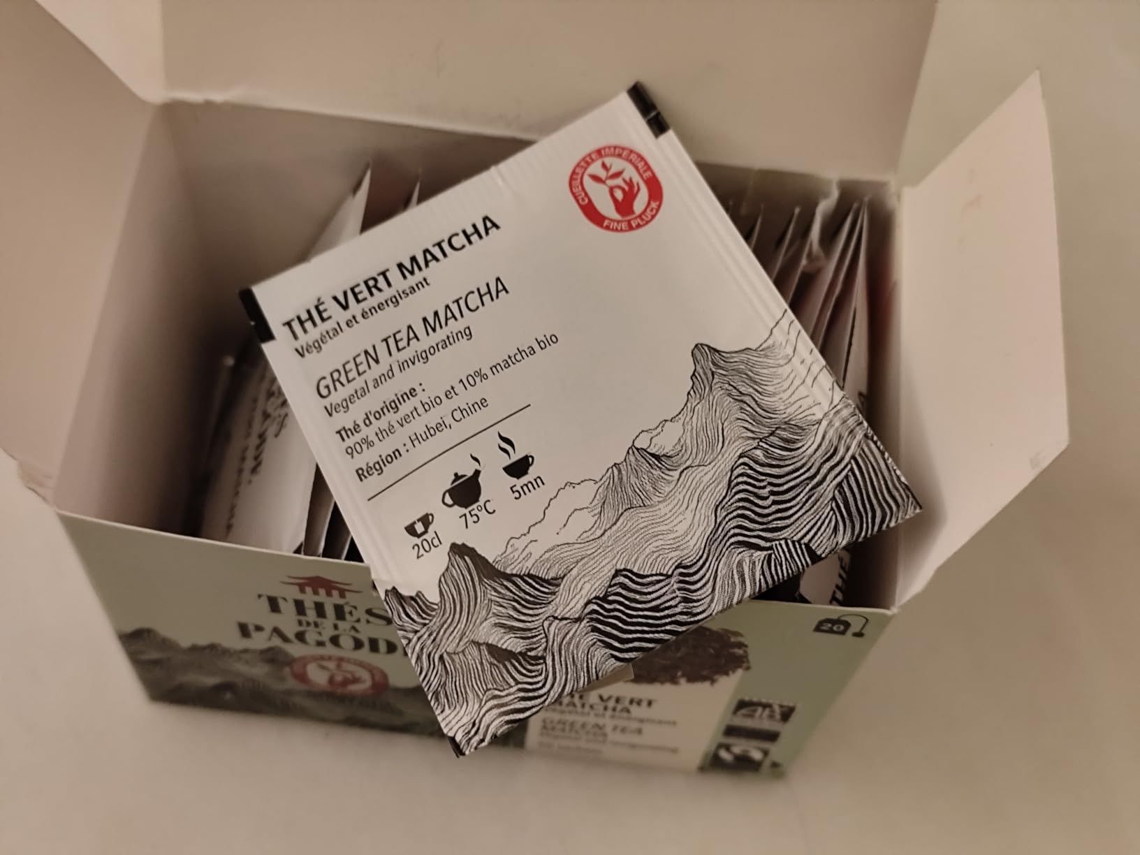 Thé vert bio au matcha - Thés de La Pagode