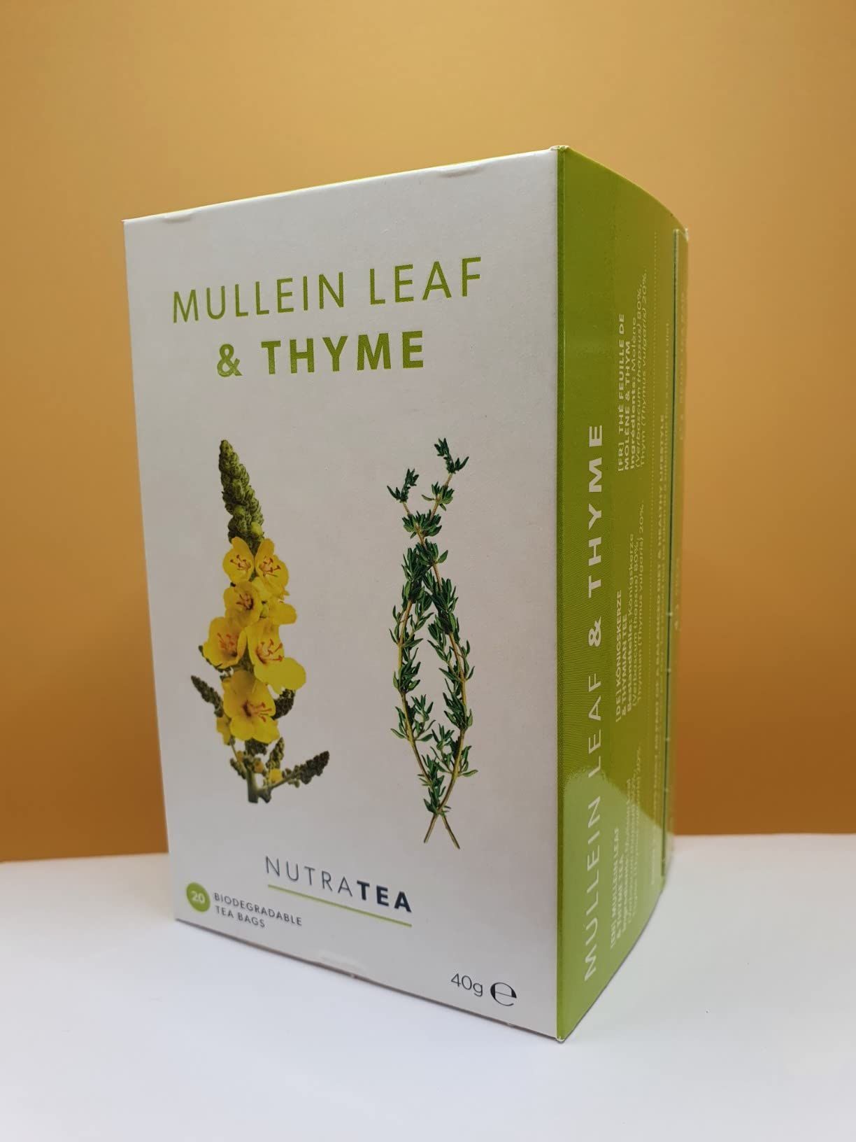 Tisane molène et thym pour poumons et gorge - 20 sachets