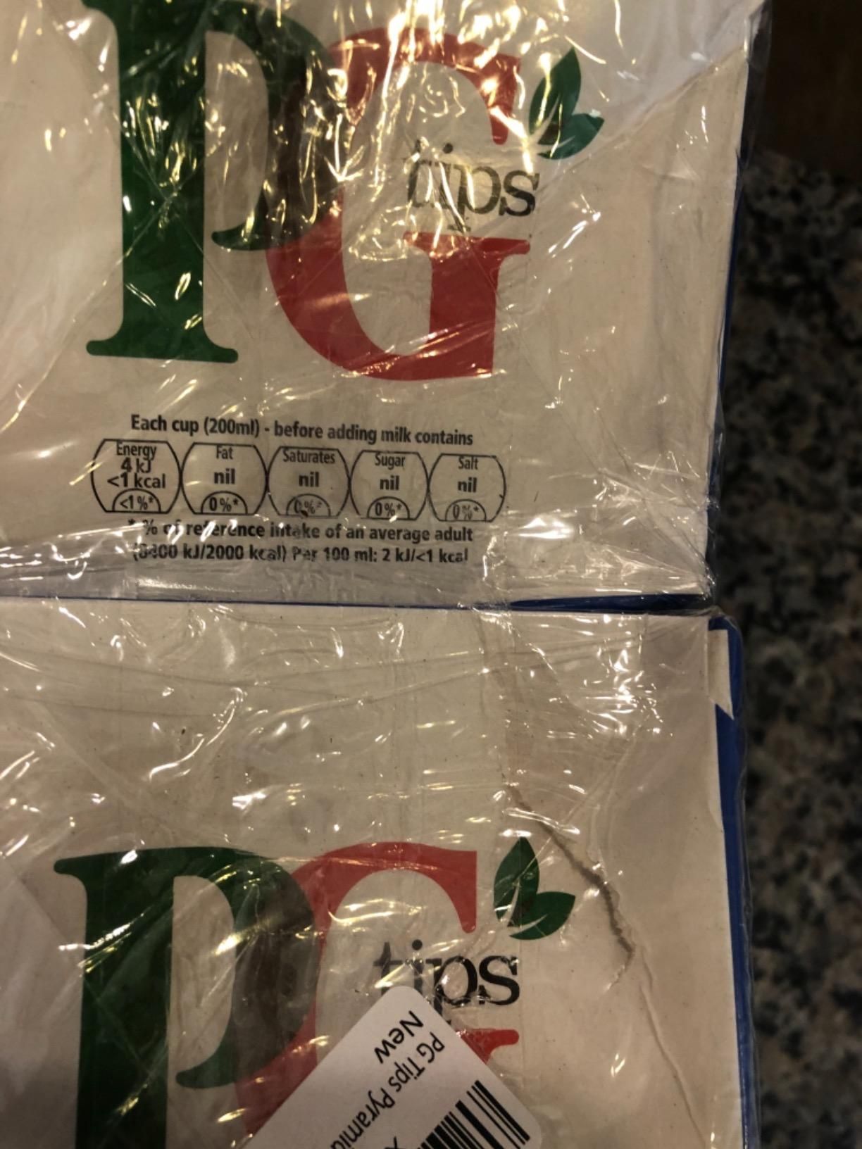 Sachets de thé déthéiné PG Tips Pyramid - Pack de 3