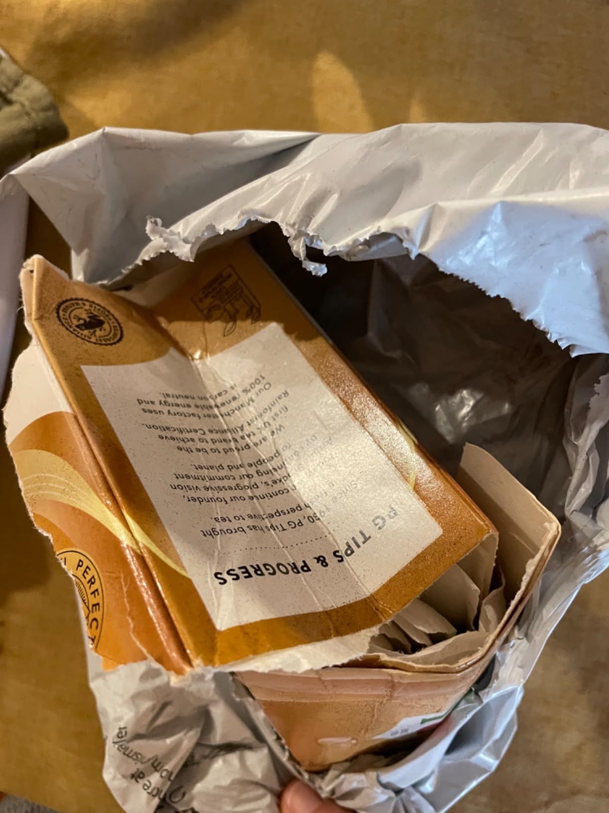 Thé PG Tips Gold mélange supérieur 80 sachets