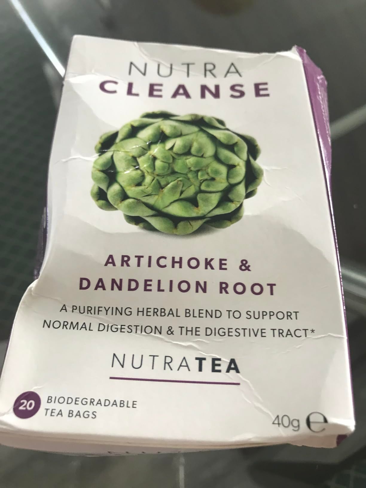 Thé détox NutraCleanse pour la constipation - 20 sachets