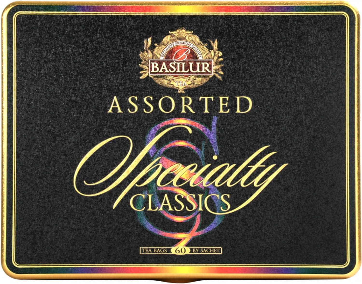 Thé noir Basilur Tea Livre Volume I bleu 100 g