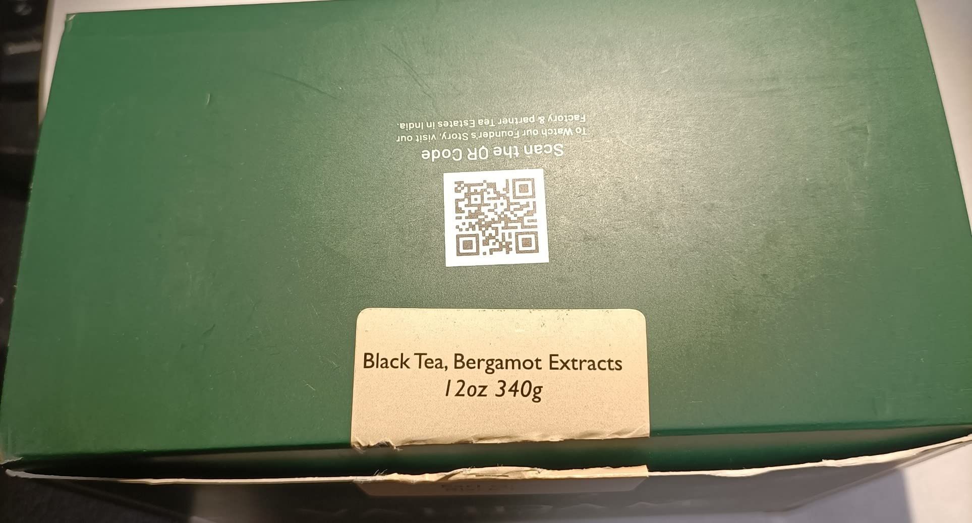 Earl Grey thé noir Vahdam - fraîcheur et qualité