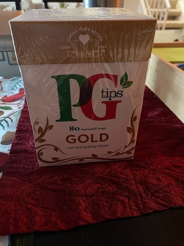 Sachets de thé PG Tips Gold Pyramid - Lot de 6 (480 sachets)