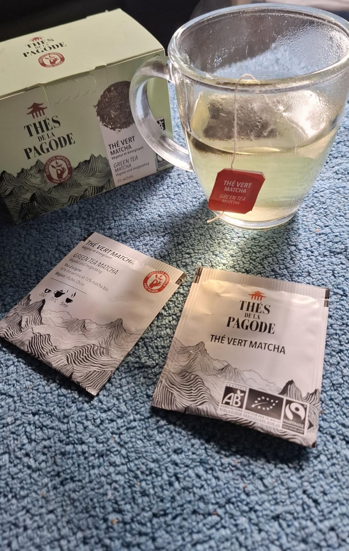 Thé vert bio au matcha - Thés de La Pagode