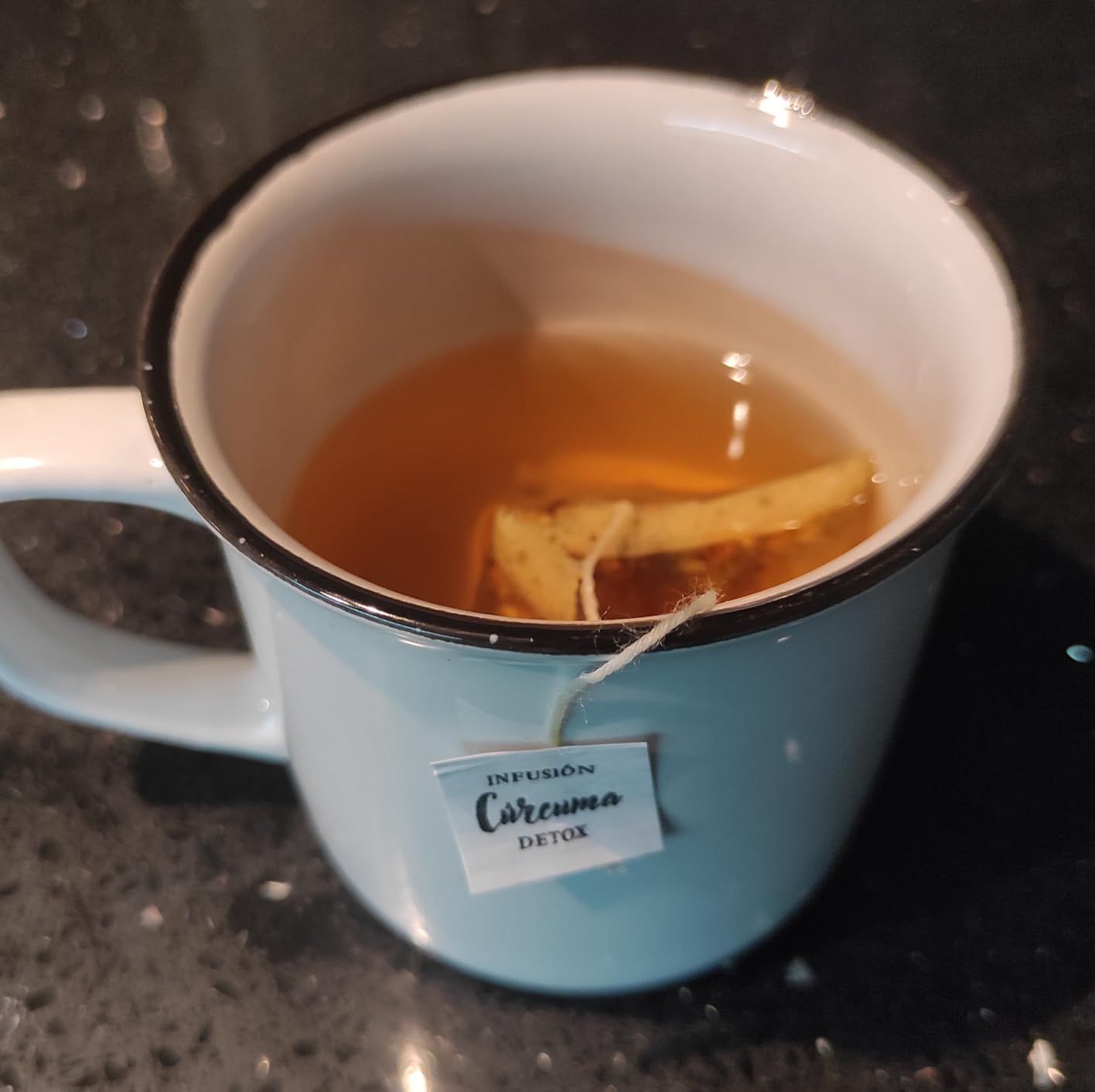 Infusion détox curcuma gingembre 100% naturelle sans théine