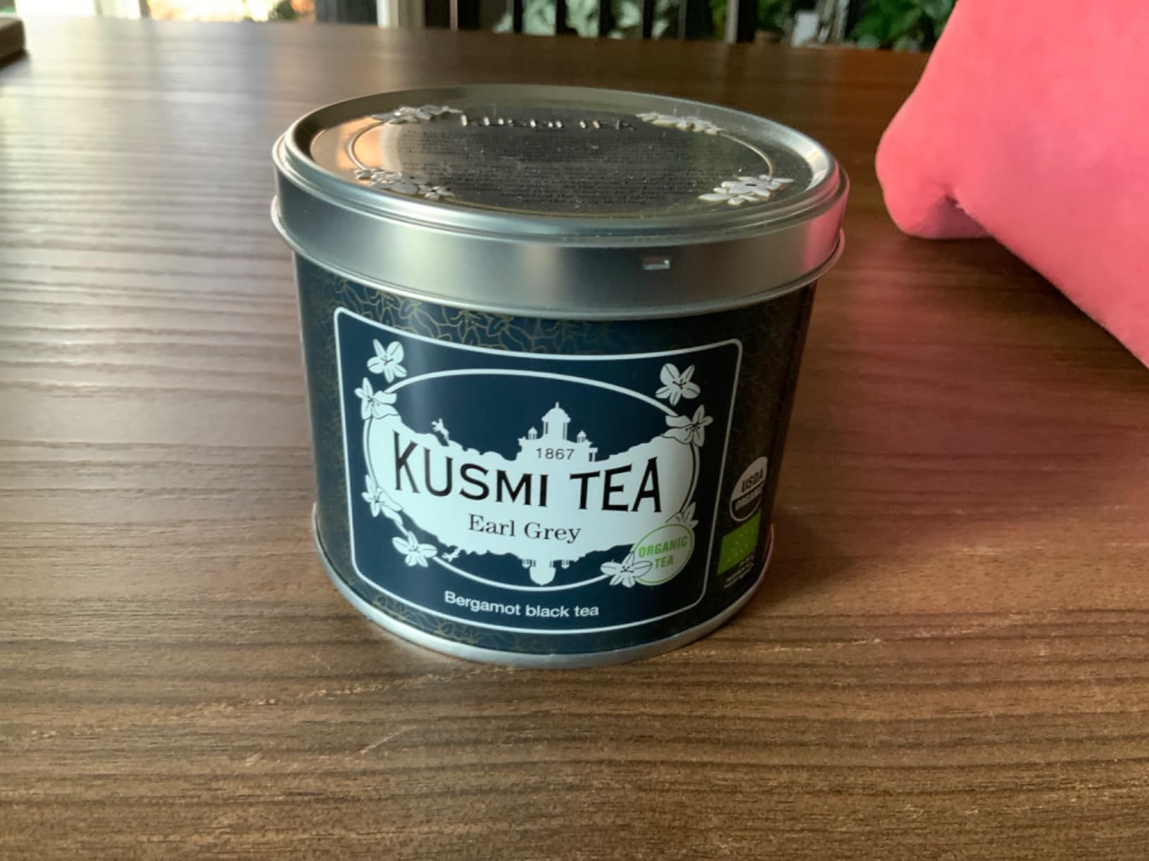 Thé noir bio Earl Grey Kusmi Tea à la bergamote