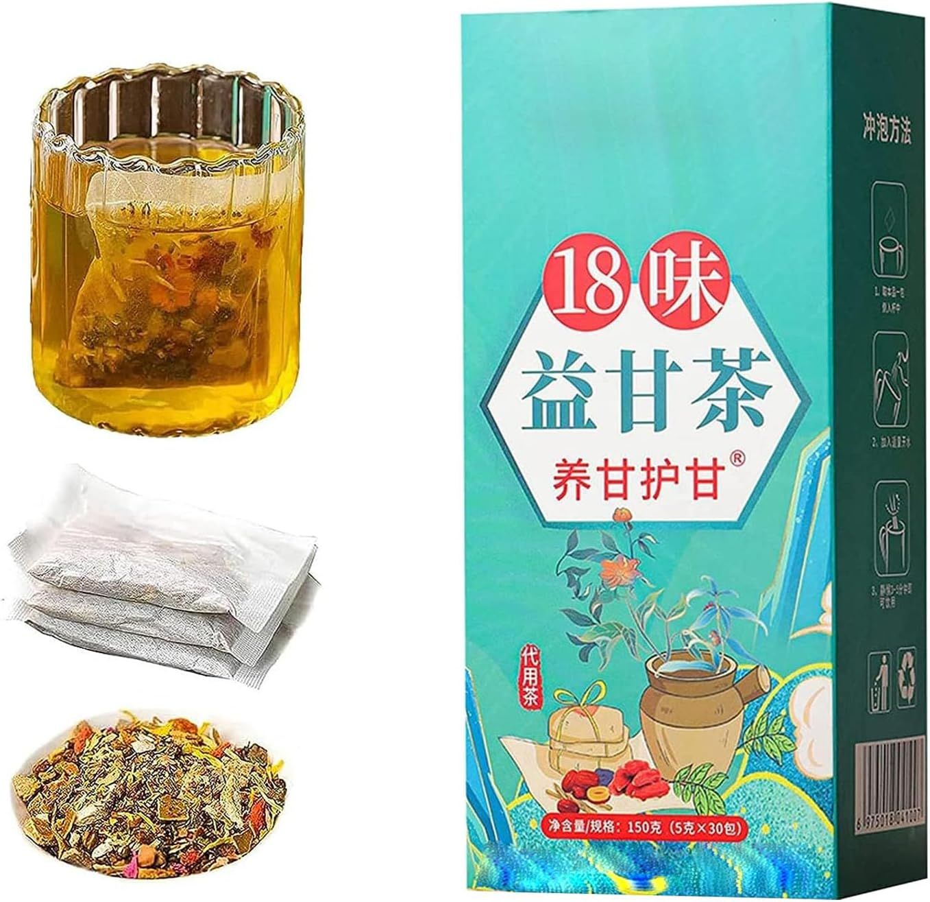 thé 18 saveurs pour le soin du foie