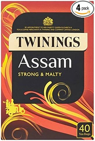 Thé assam Twinings - lot de 4 boîtes de 40 sachets