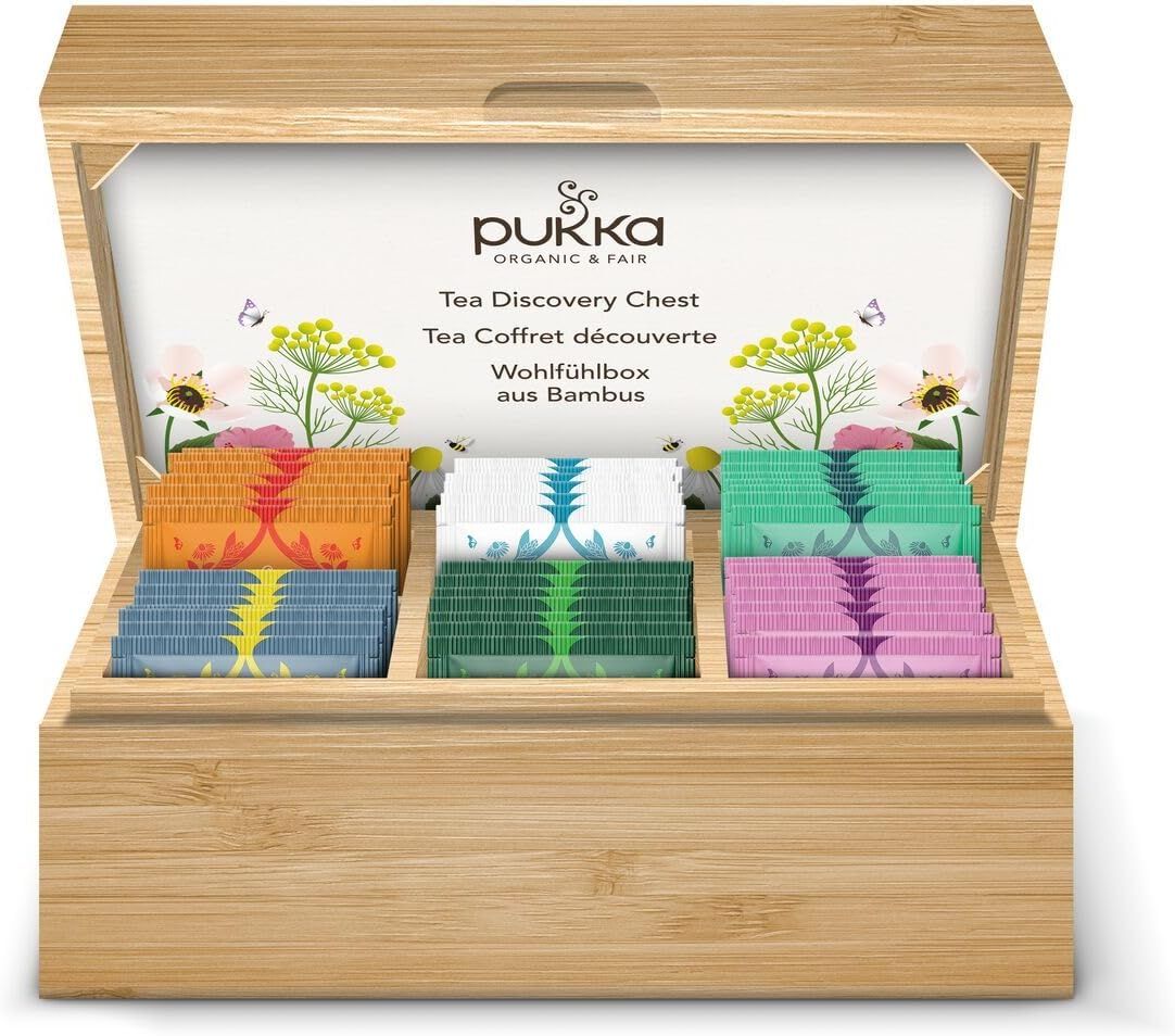 Sachets de thé déca pyramidaux PG Tips - Pack de 3