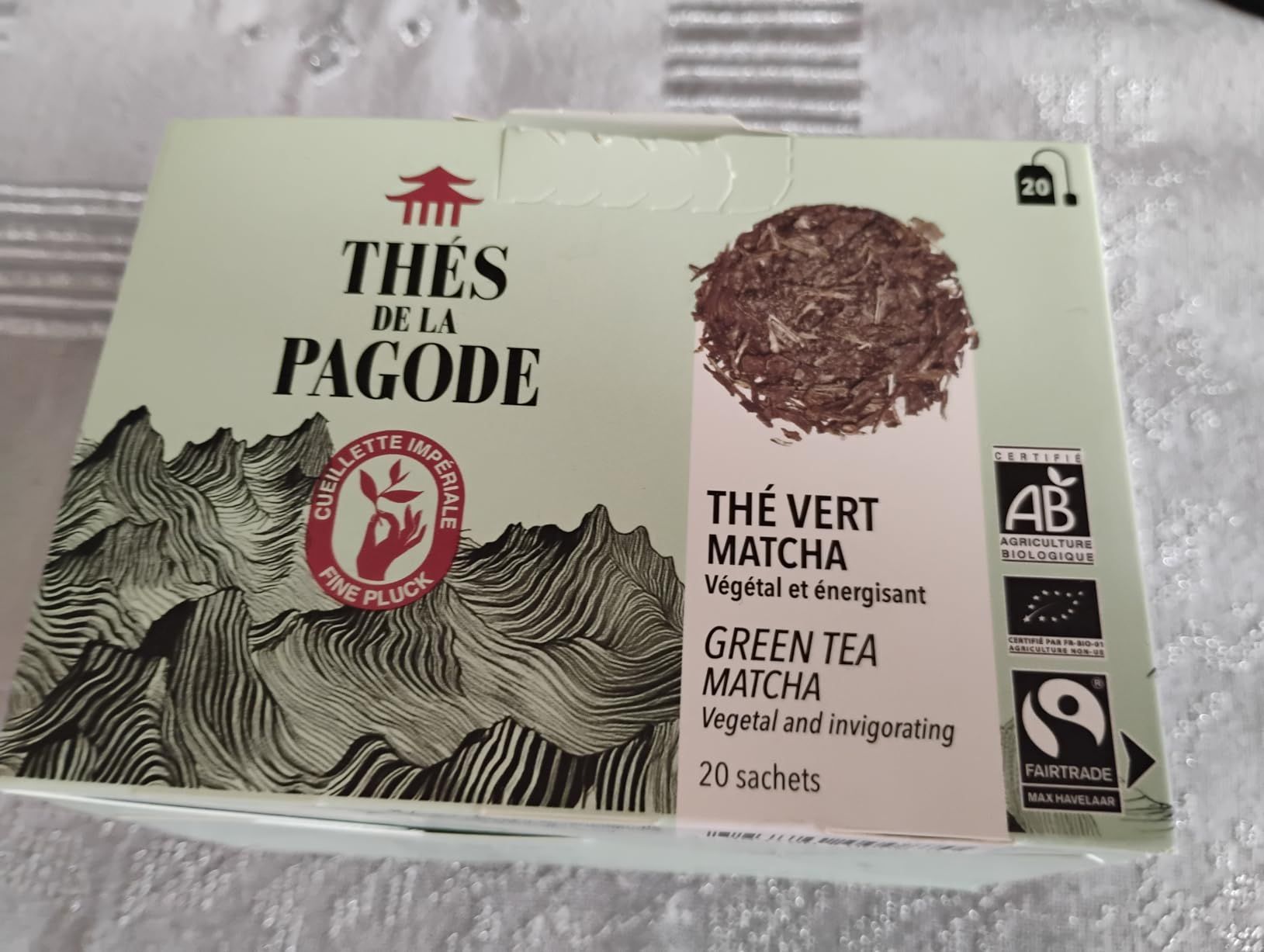 Thé vert bio au matcha - Thés de La Pagode