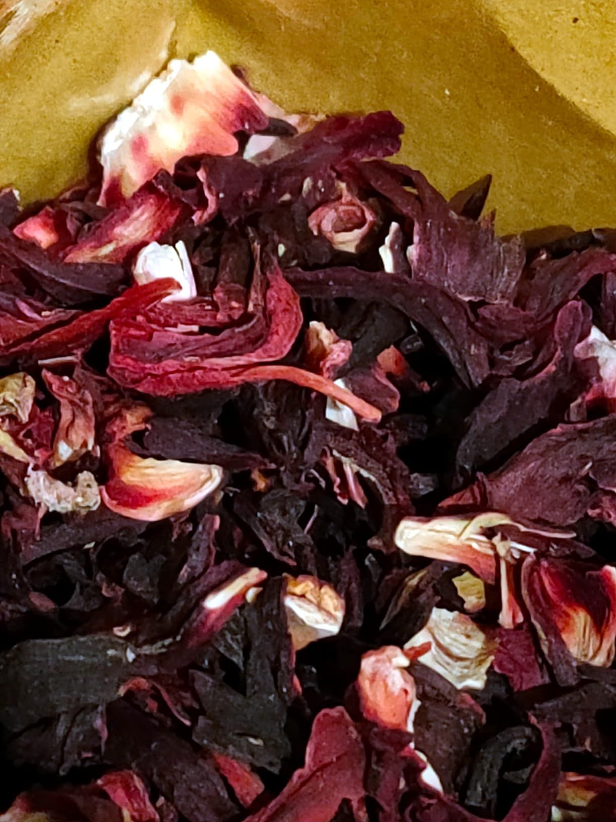 Fleurs d'hibiscus séchées bio pour infusion 250 g