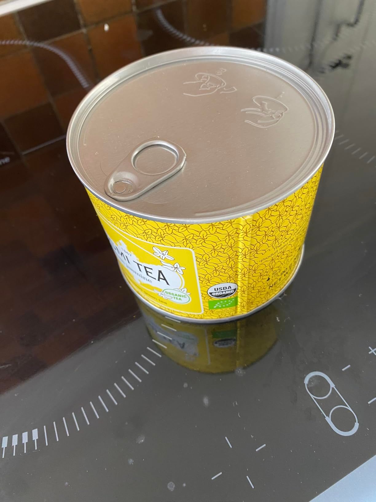 thé vert bio gingembre citron kusmi tea - boîte 100g