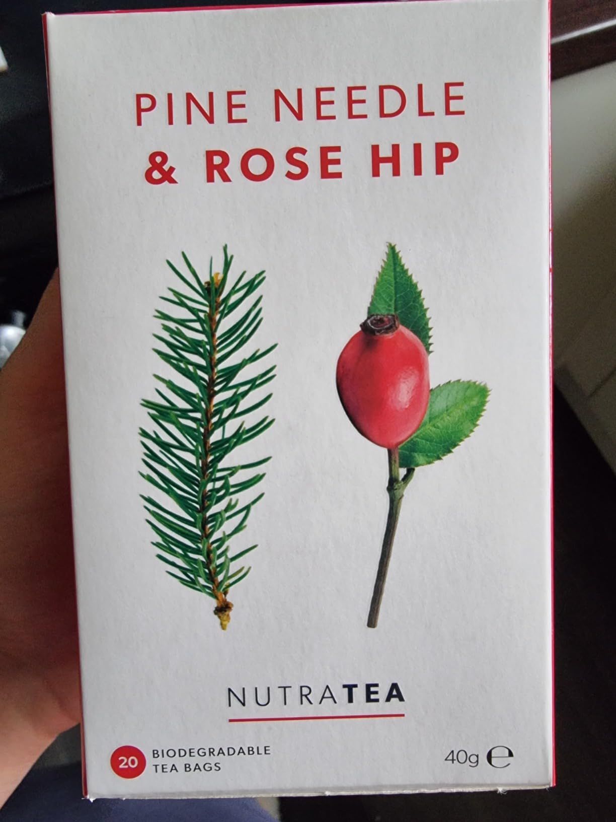 Thé aux aiguilles de pin et églantier - 120 sachets