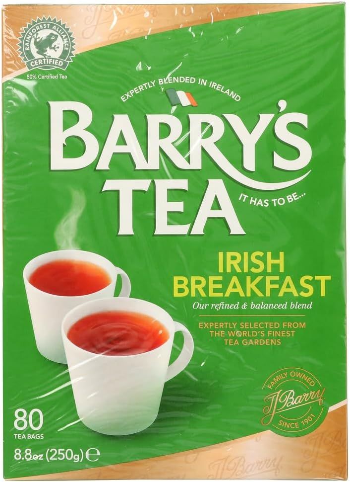Thé irlandais Barry’s T petit déjeuner années 80 250g