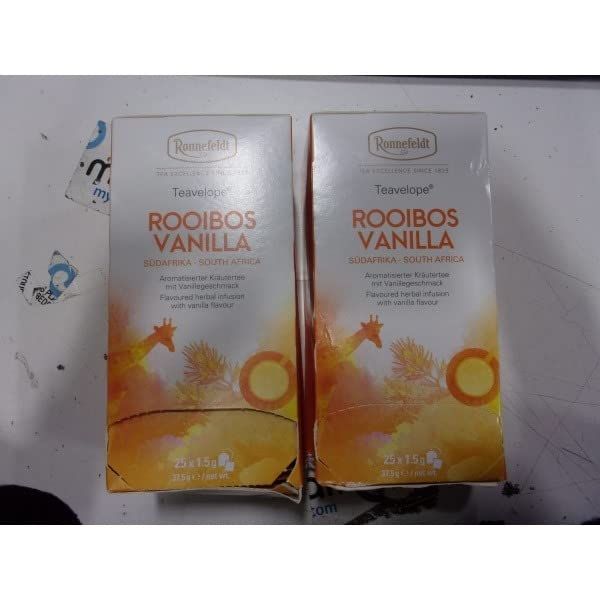 Tisane rooibos vanille chai Ronnefeldt – 25 sachets