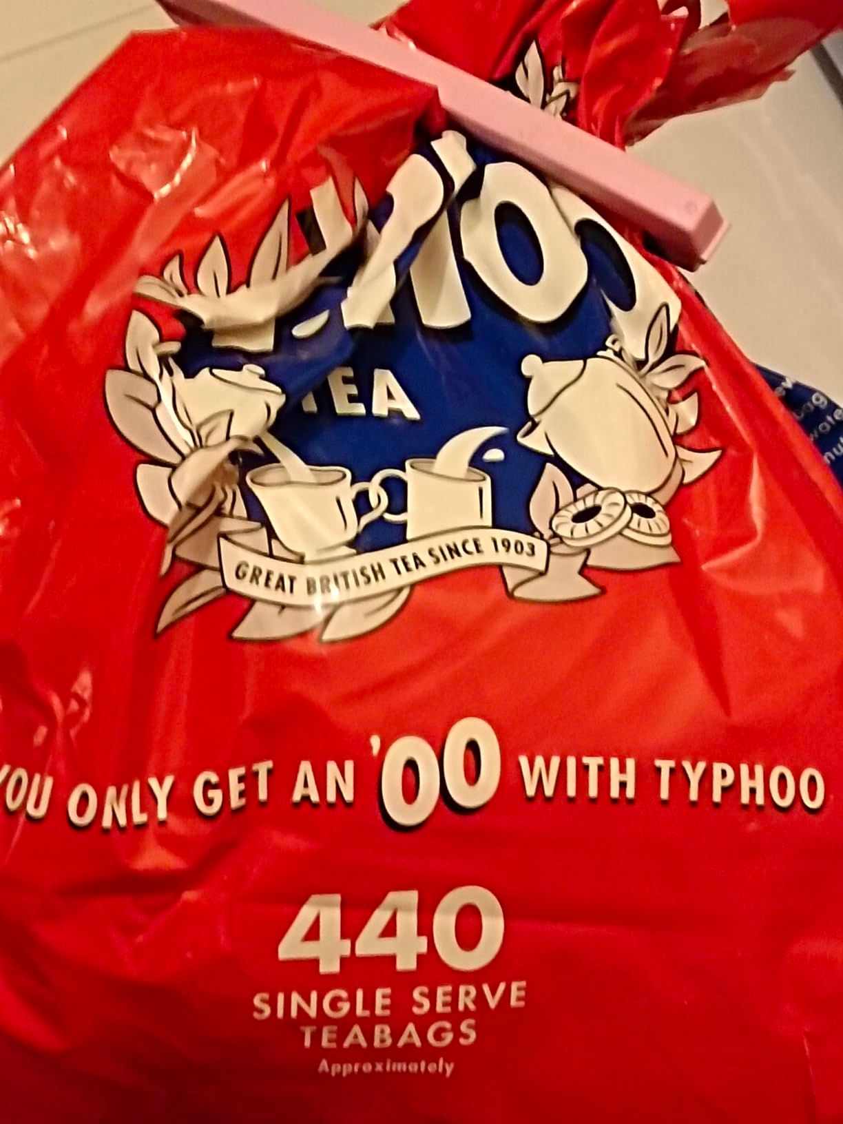 Sachet de thé Typhoo One Cup - Pack de 440