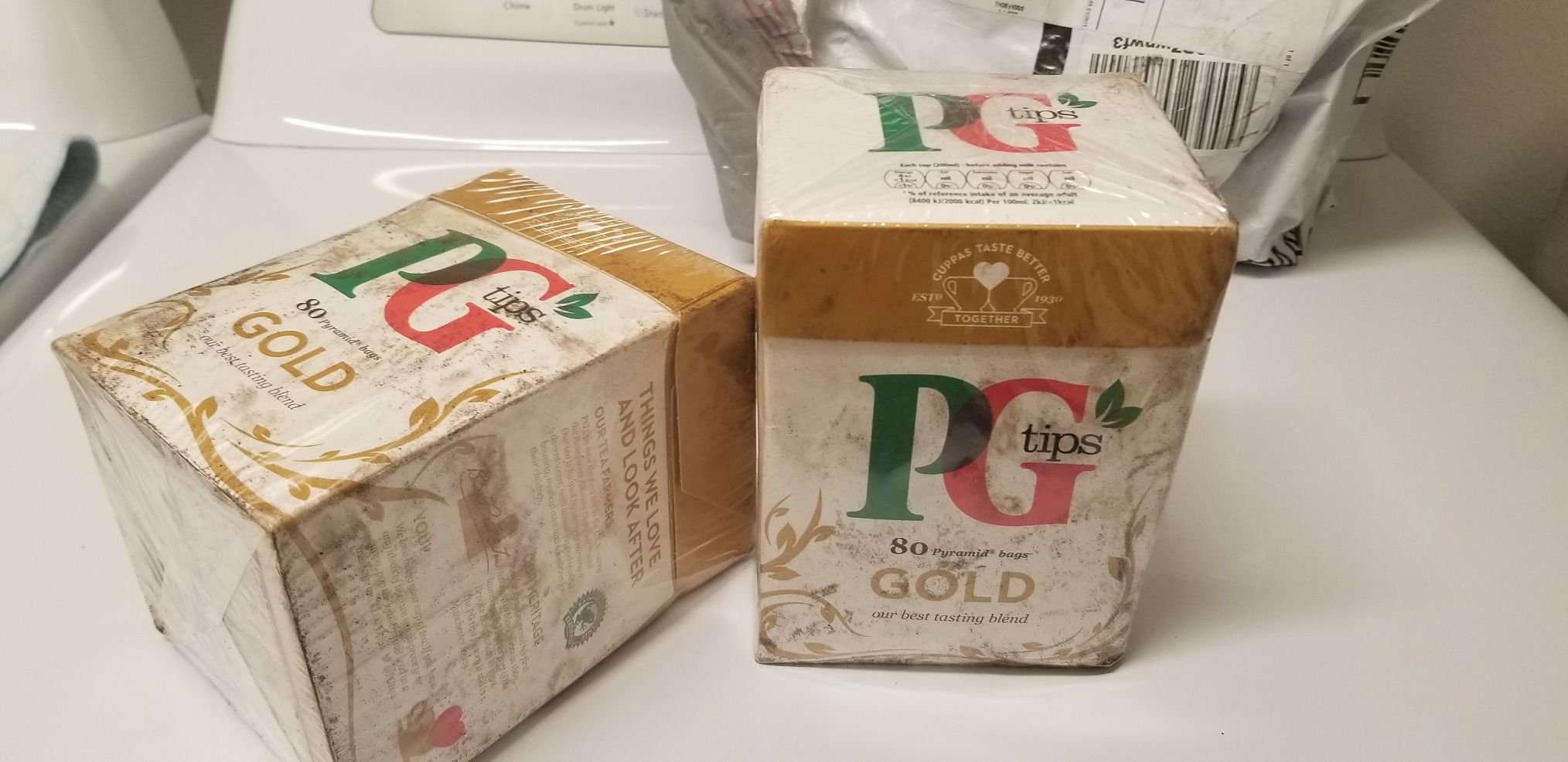 Thé PG Tips Gold mélange supérieur 80 sachets