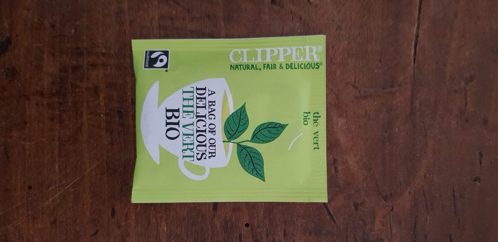 Thé vert bio citron Clipper - 50 sachets