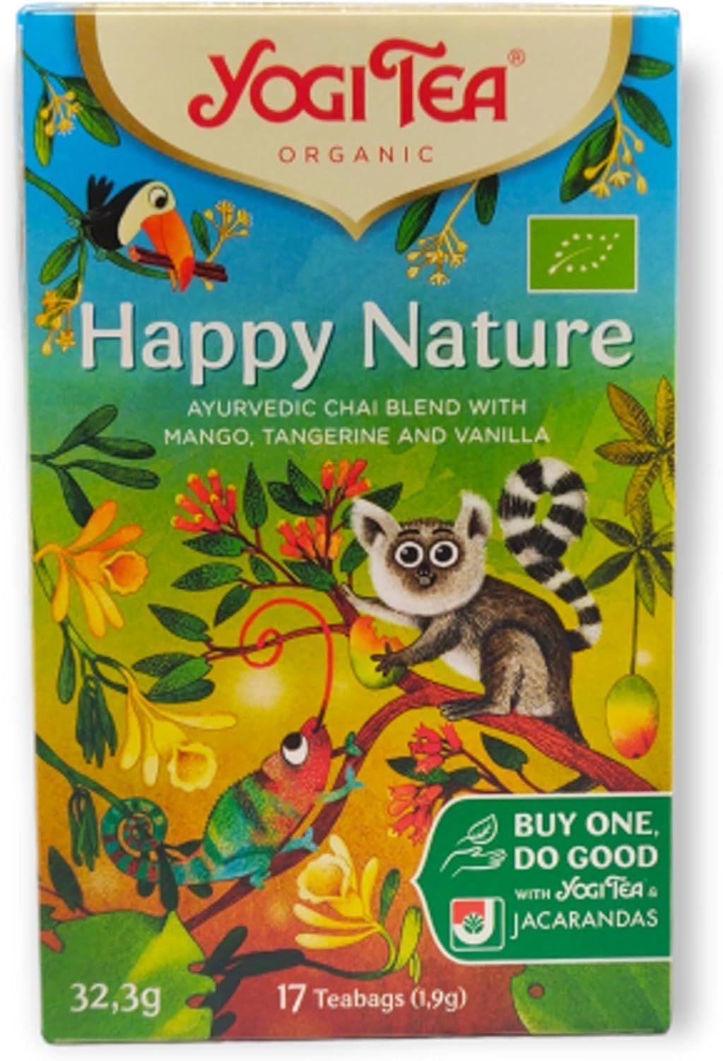 Infusion bio happy nature yogi tea 17 sachets