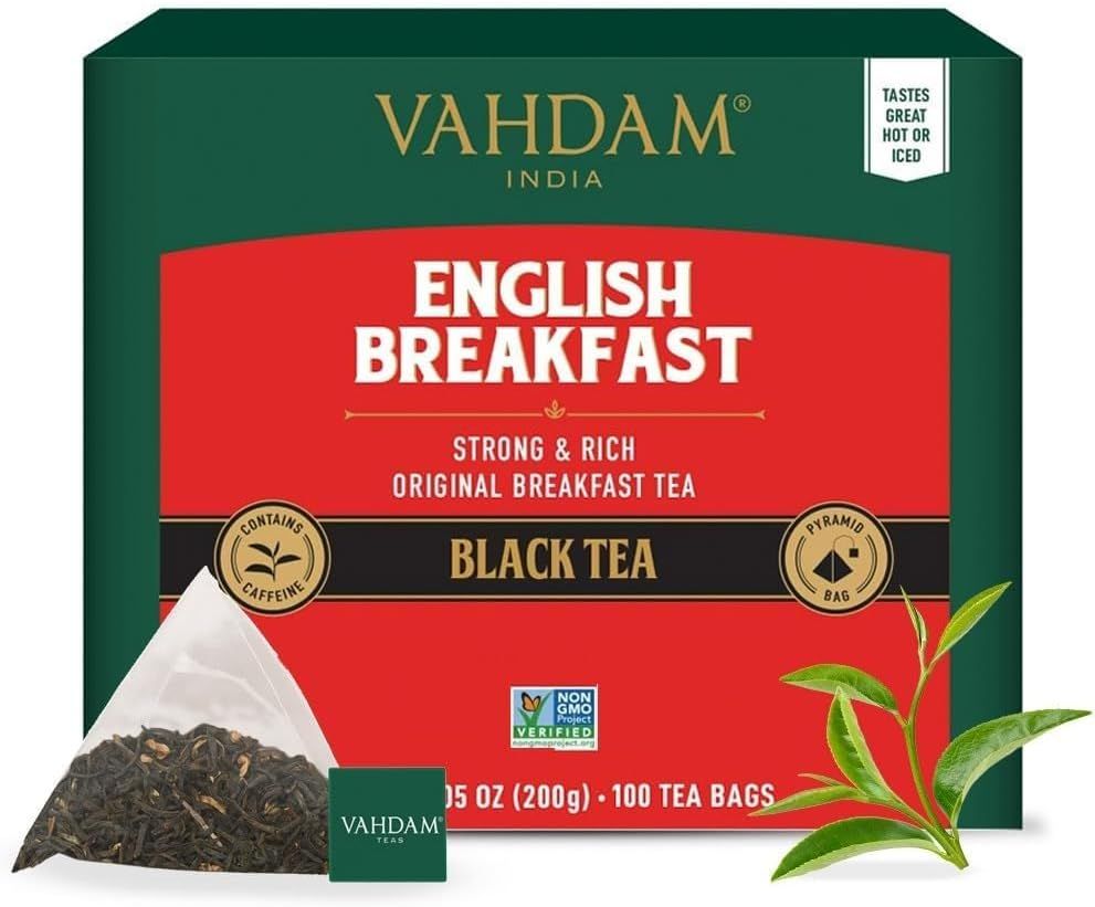 Thé noir English Breakfast robuste - 100 sachets