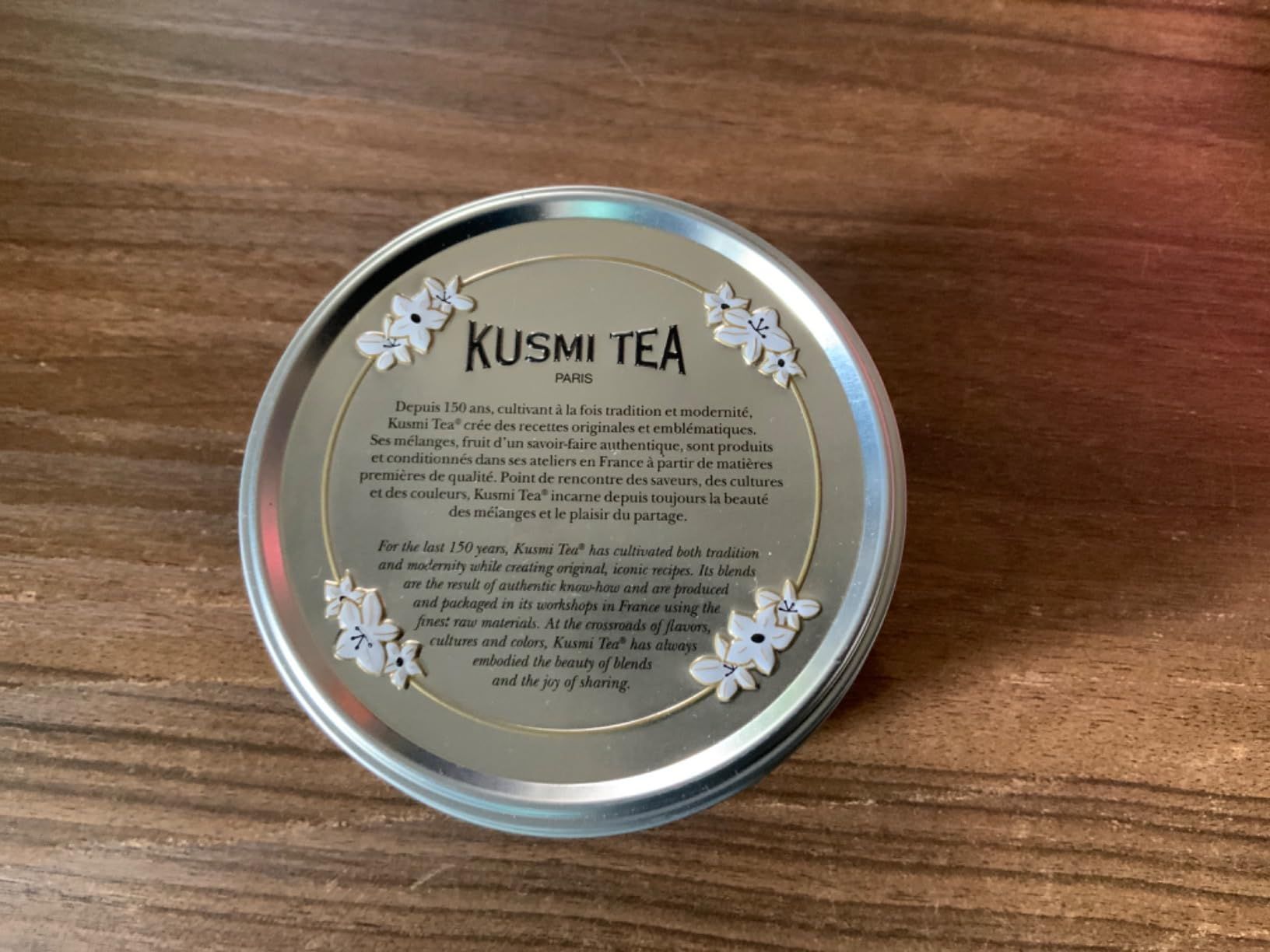 Thé noir bio Earl Grey Kusmi Tea à la bergamote
