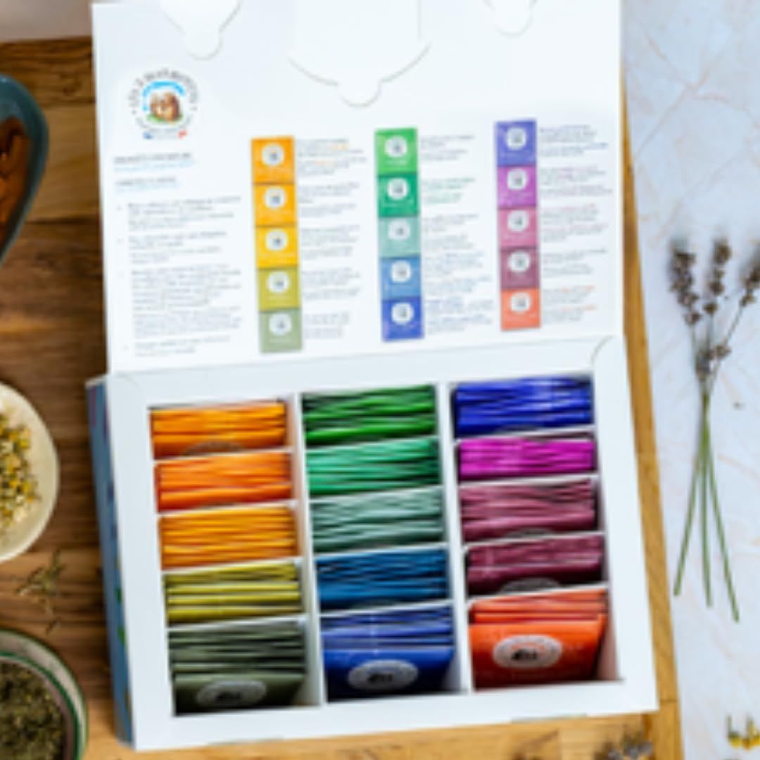 Thé détoxifiant anti-adipeux pour perte de poids Brahma Tea