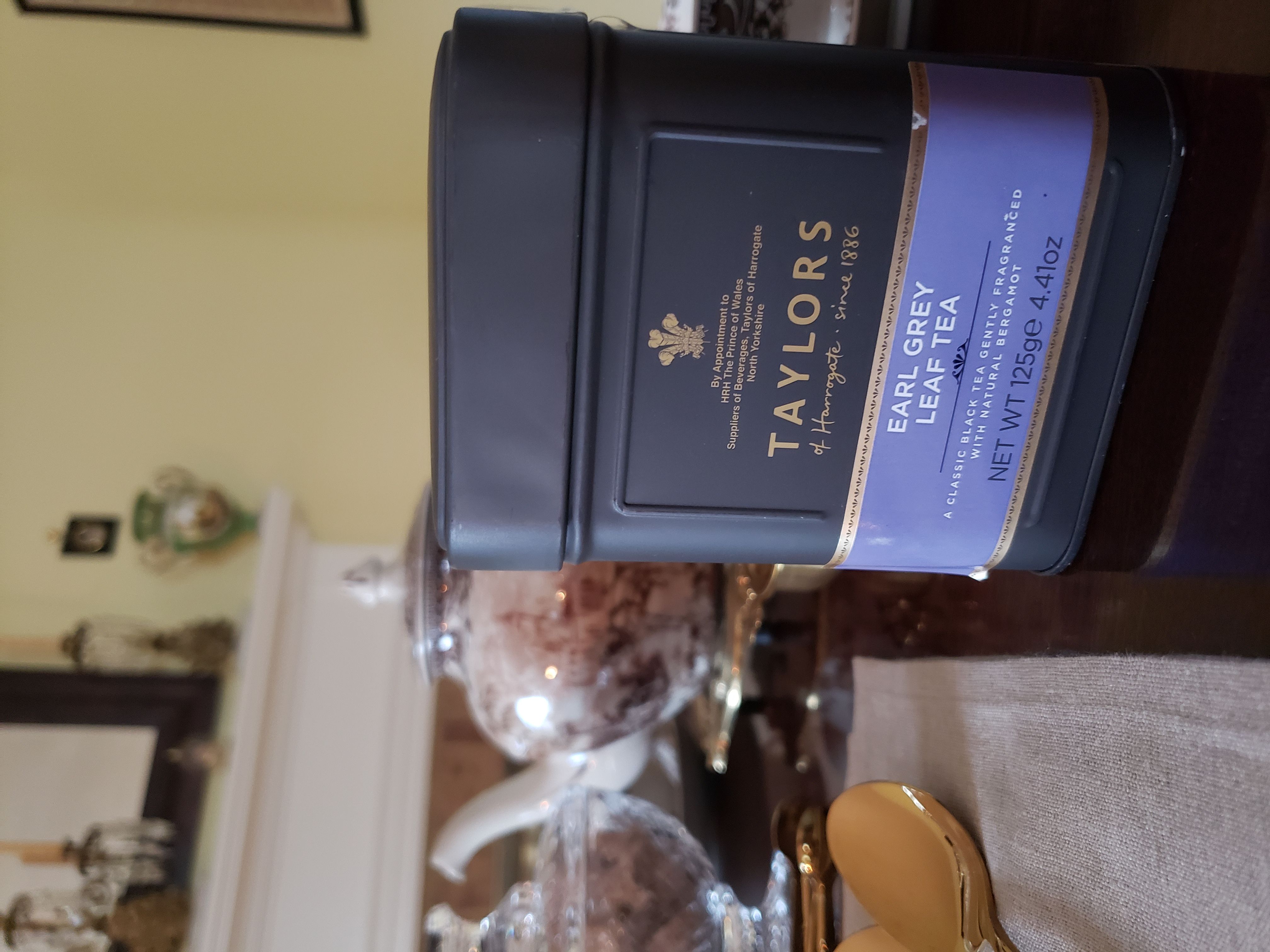 Thé earl grey en vrac Taylors of Harrogate