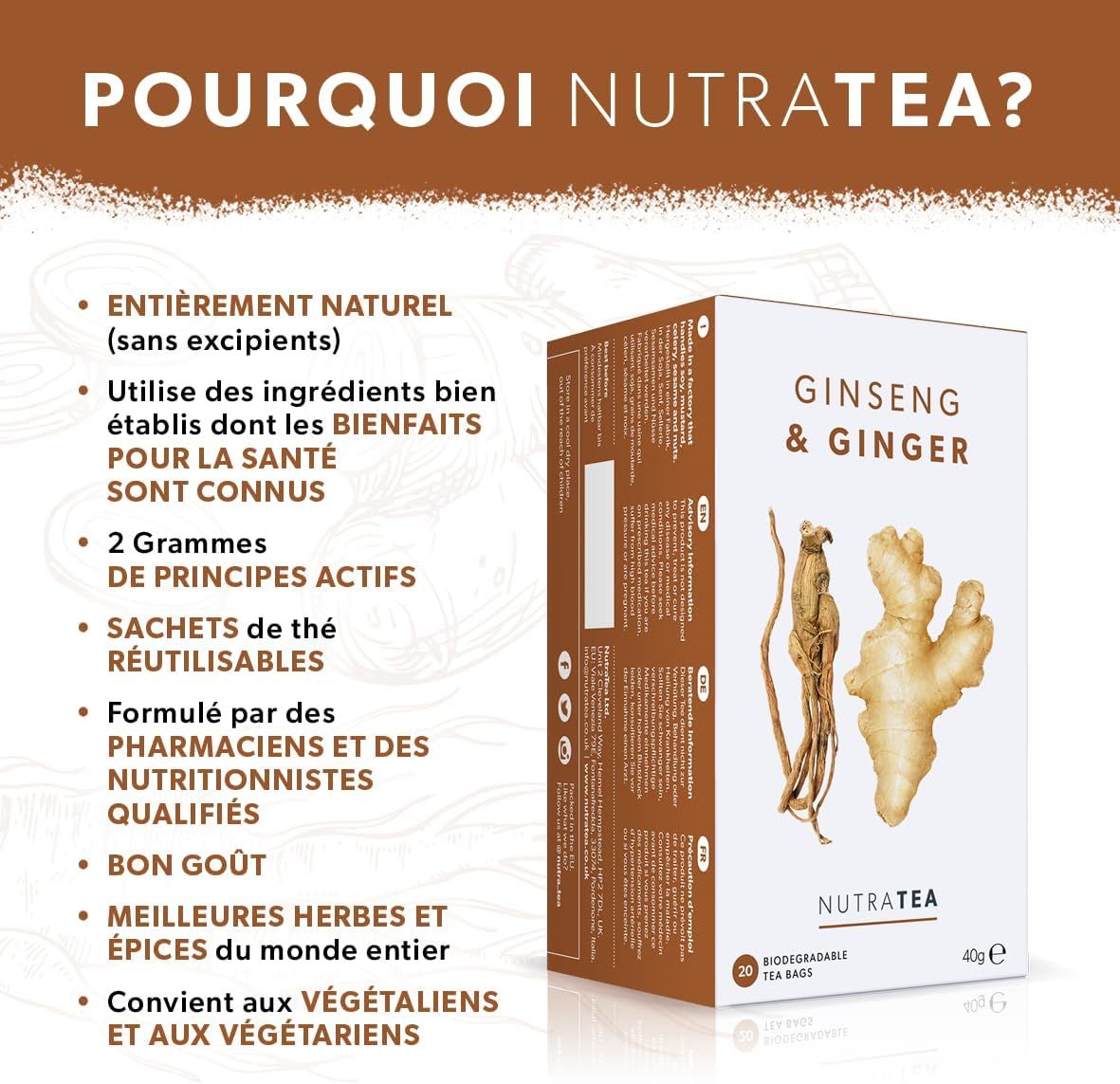 Tisane orange et épices Bigelow Tea