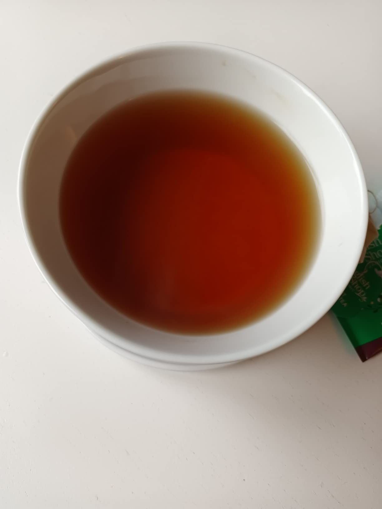 Thé noir bio à la menthe poivrée et menthe verte - boîte de 20 sachets