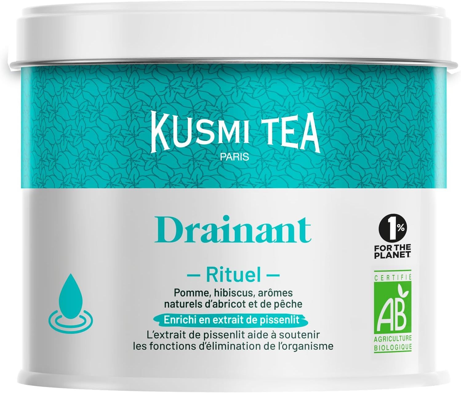 Infusion bio détox pomme et hibiscus