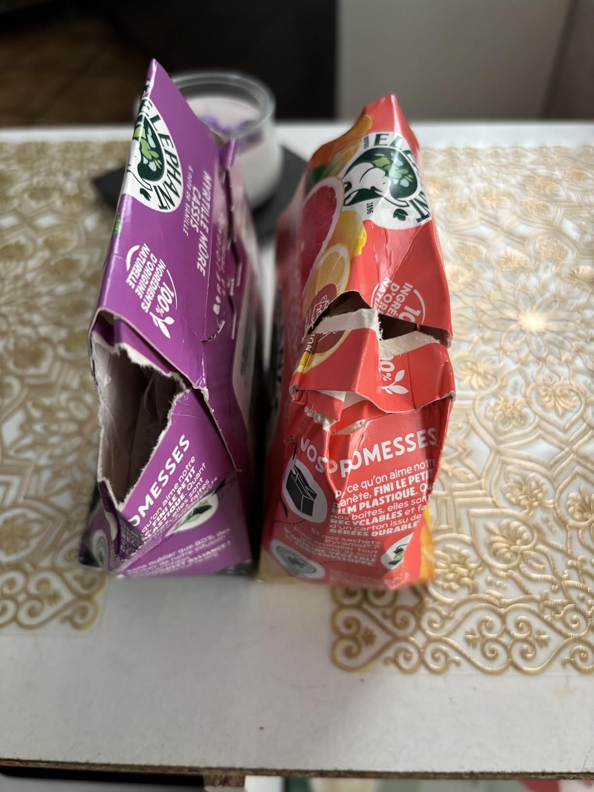 Infusion pyramidale fruits rouges et menthe 100% naturelle