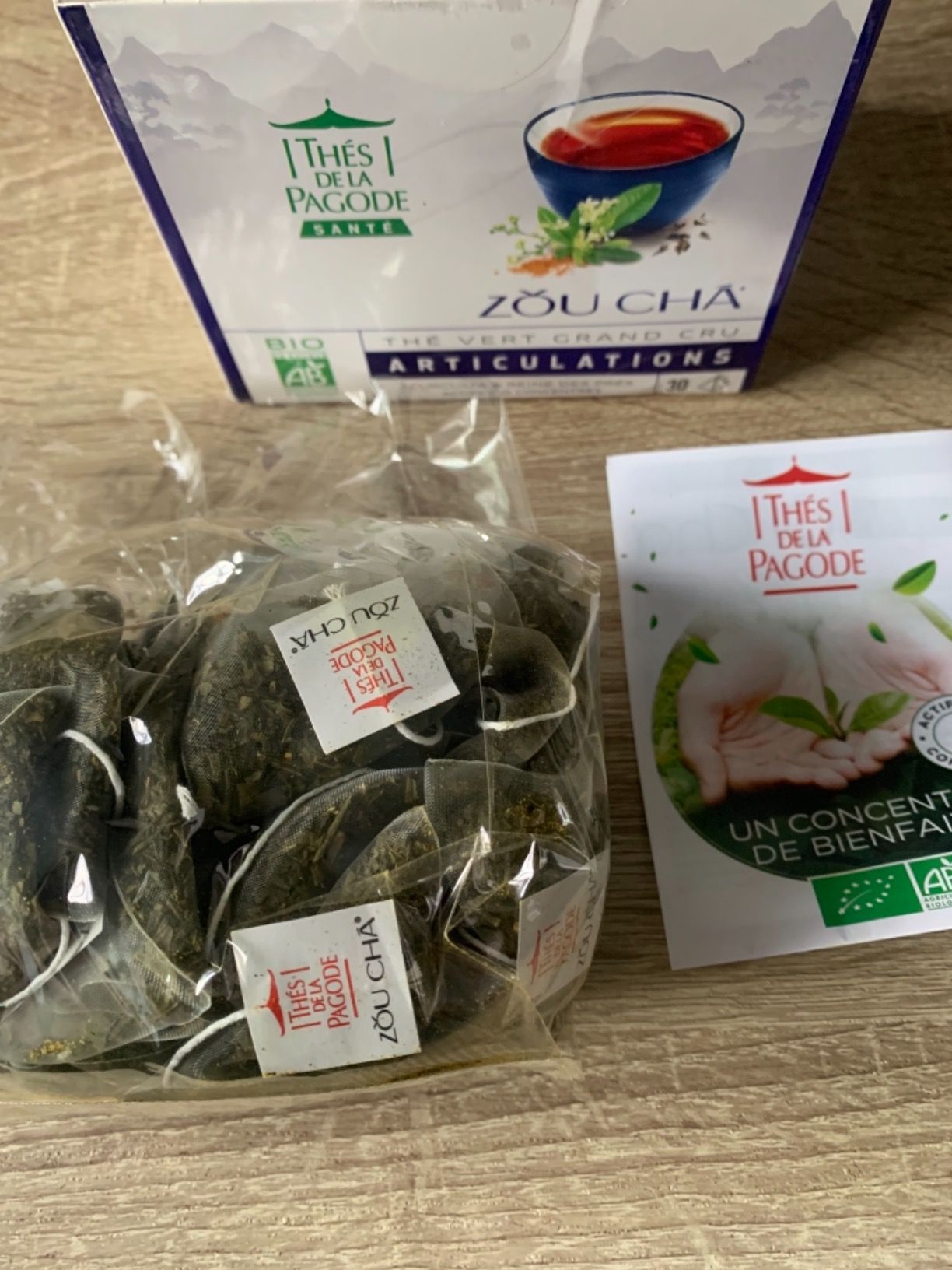 Thé vert bio Zou Chá pour le confort articulaire