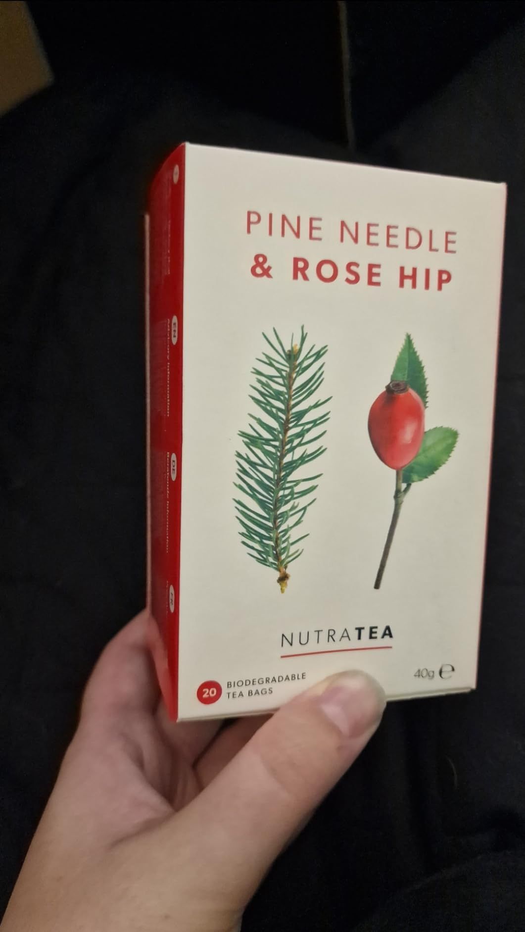 Thé aux aiguilles de pin et églantier - 120 sachets