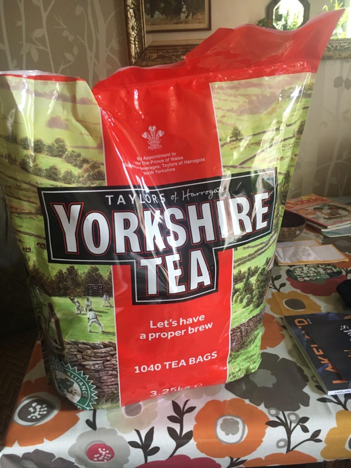 Thé anglais Yorkshire Tea corsé - 600 sachets