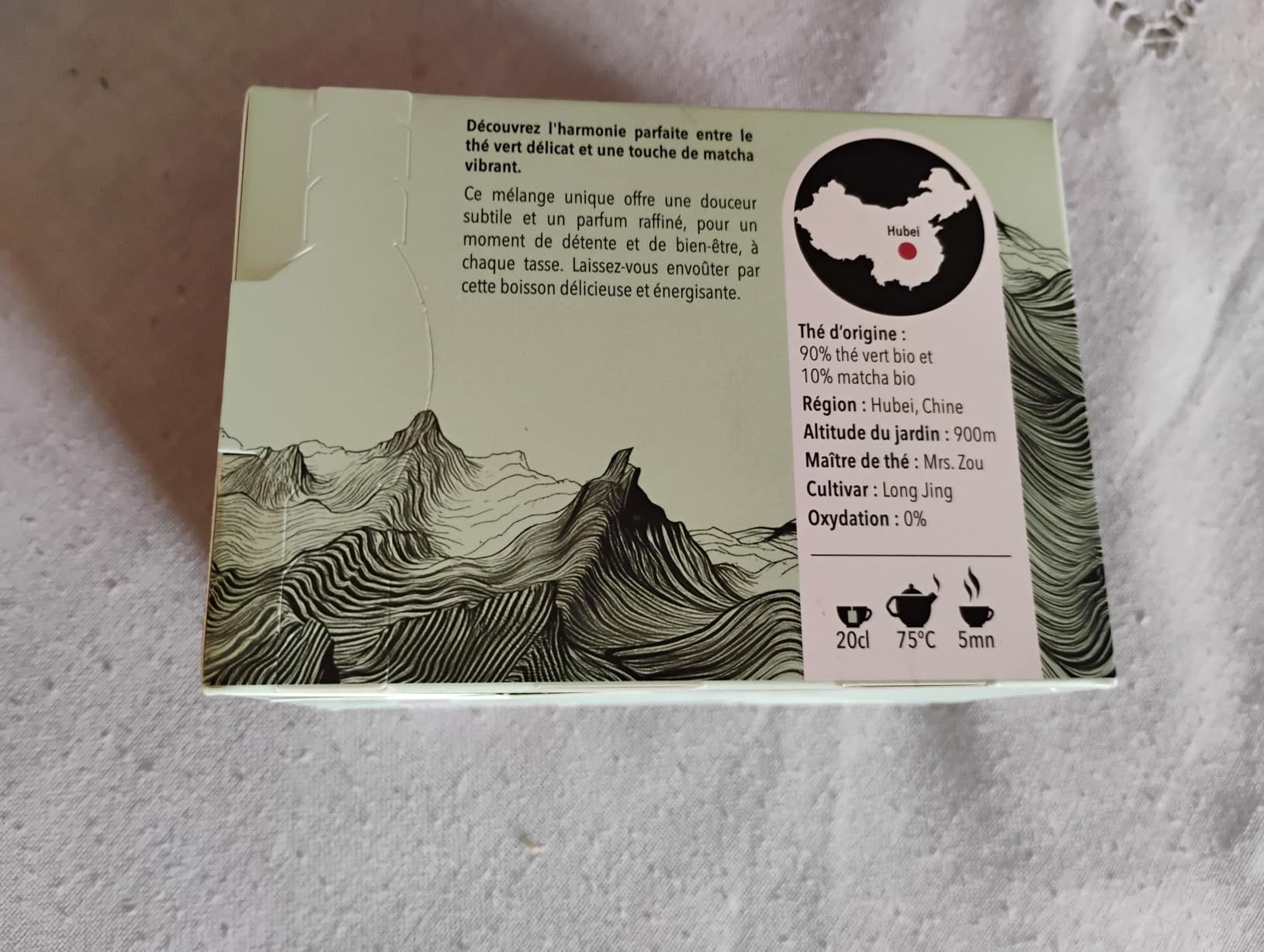 Thé vert bio au matcha - Thés de La Pagode