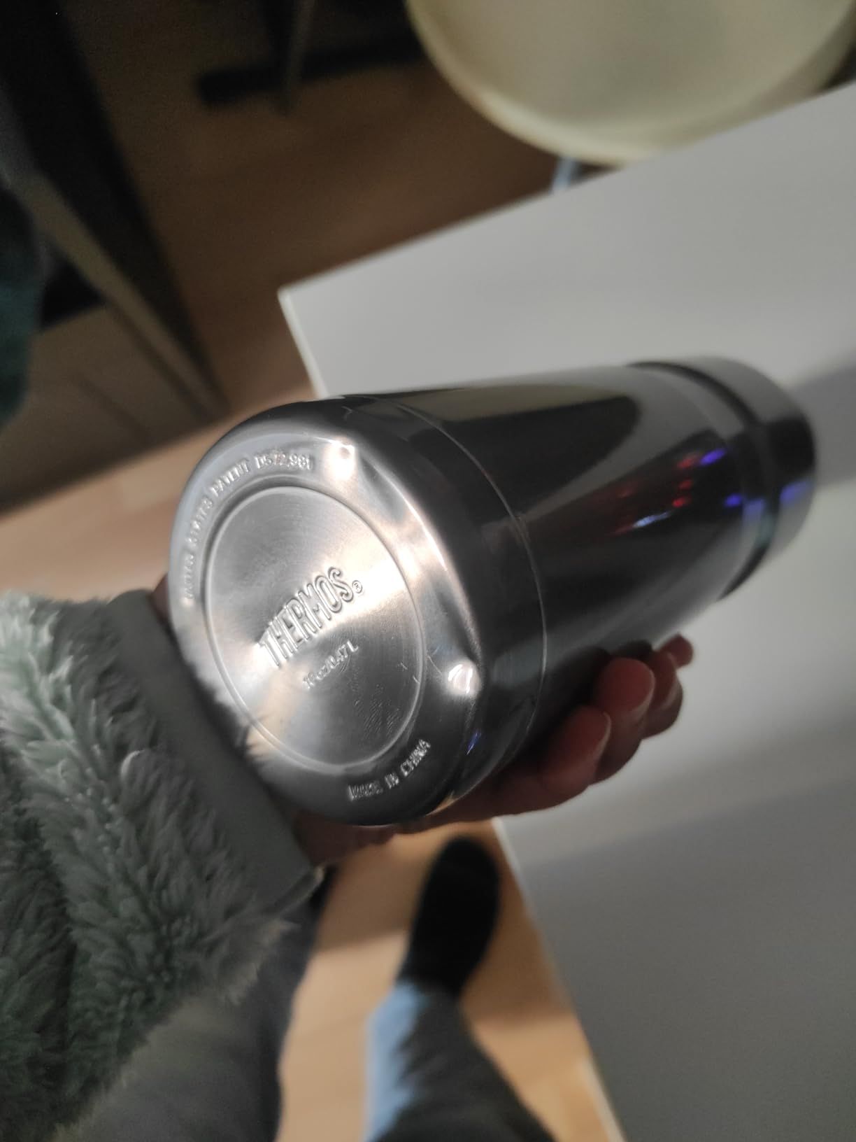 Thermos 125182 King Bouteille Isotherme INOX Framboise 470 ML